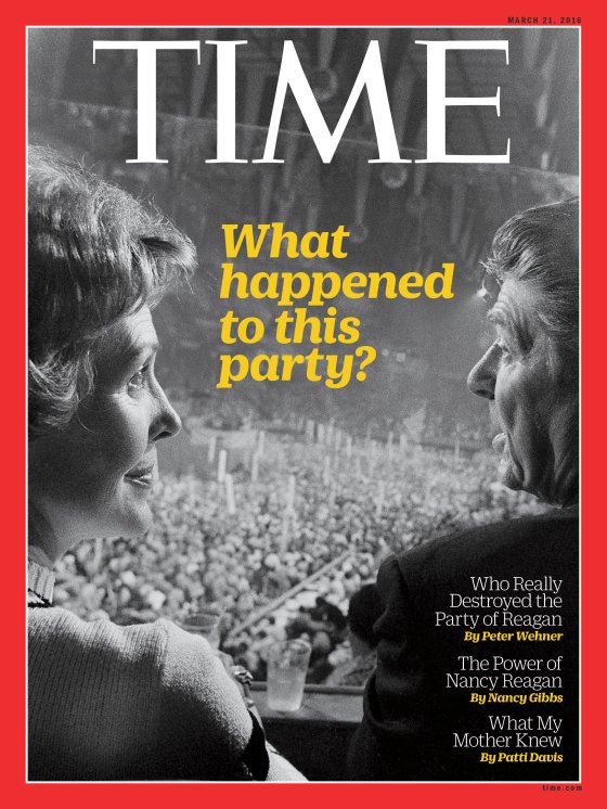 Nancy Reagan Republican Party Time Magazine Cover
