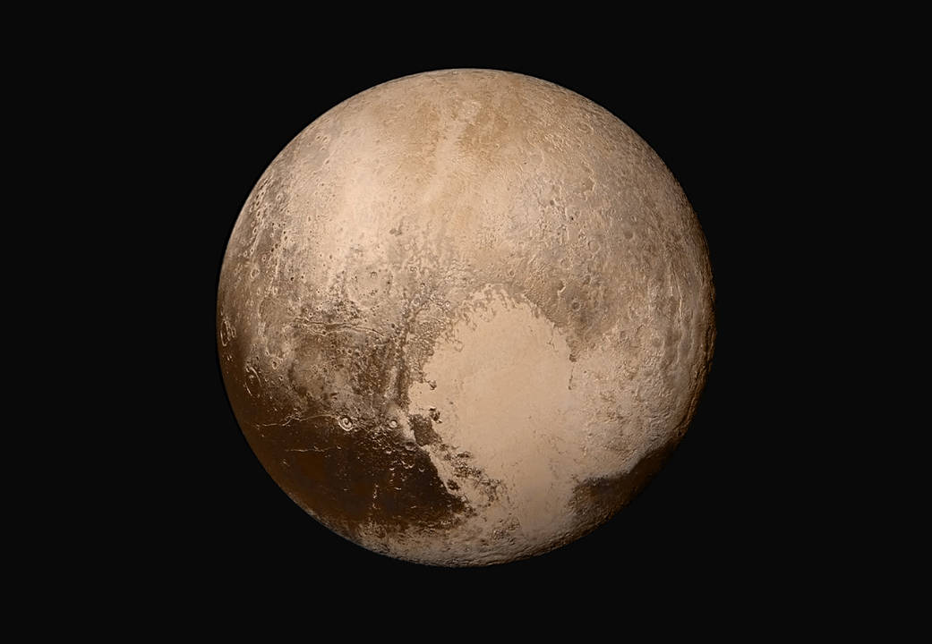 You know you love it: Pluto and its heart-shaped Tombaugh Basin