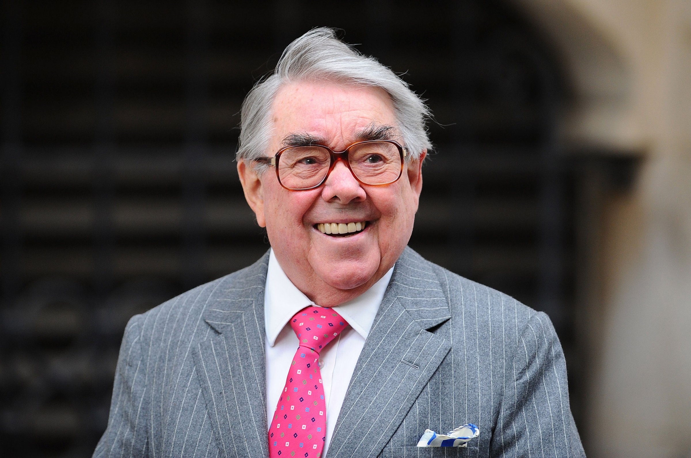 Ronnie Corbett attends a reception for the Best of Britain's Creative Industries at The Foreign Office in London, June 30, 2014.