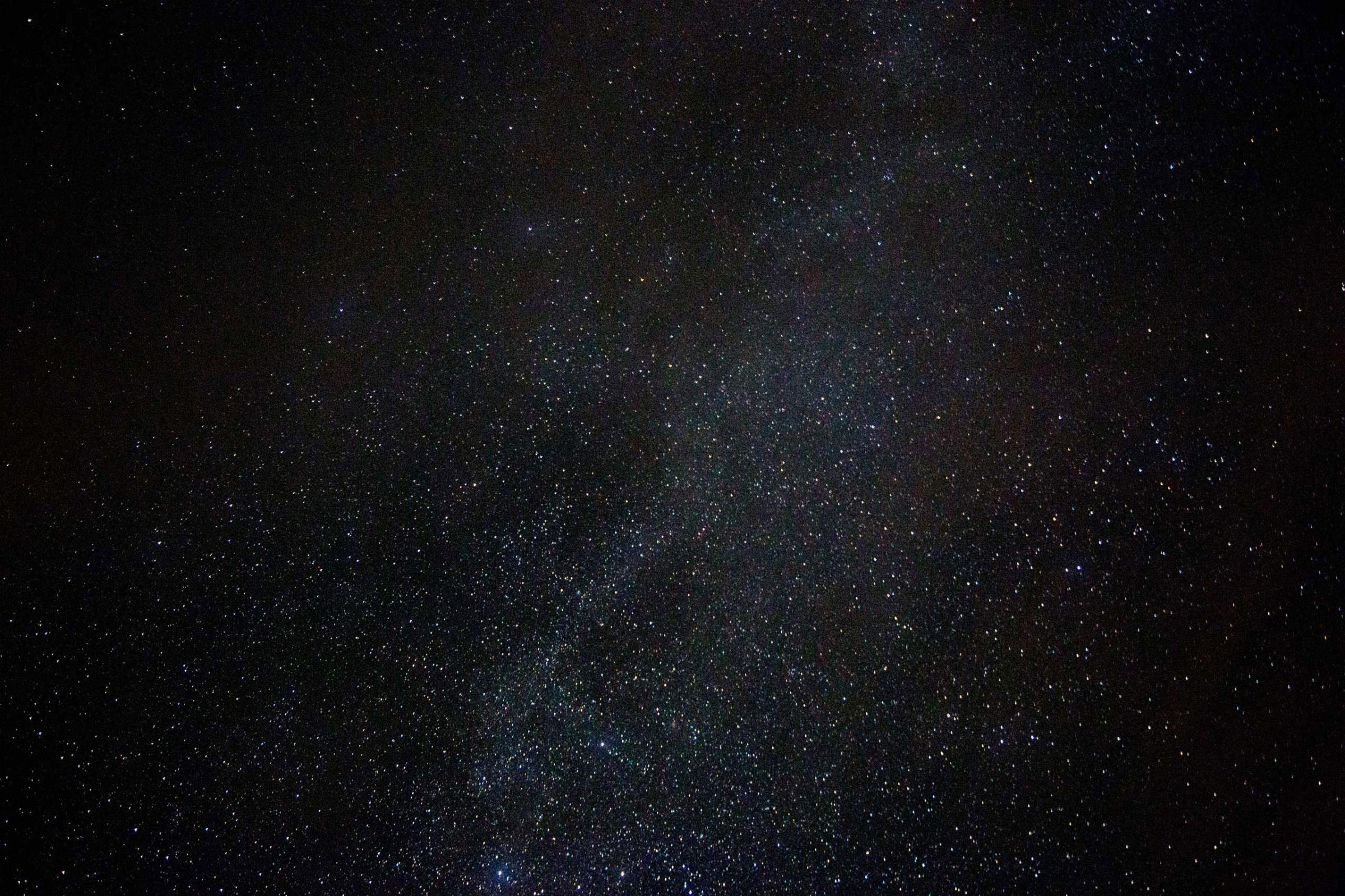 Carrowbey. Co. Roscommon. A clear night sky over Carrowbey.