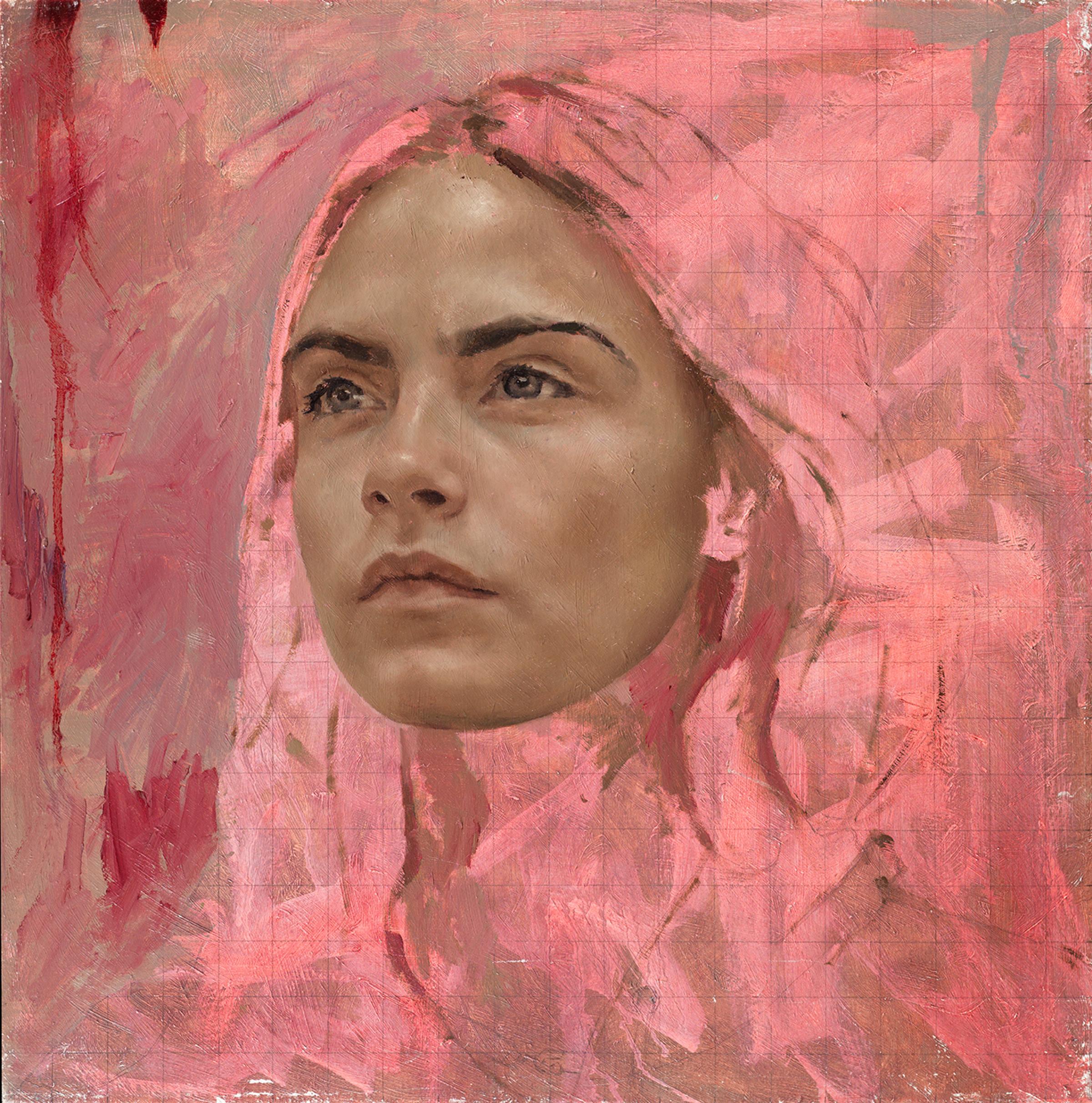 Cara VI (Mirror) 2015 Oil on canvas 150cm x 150cm