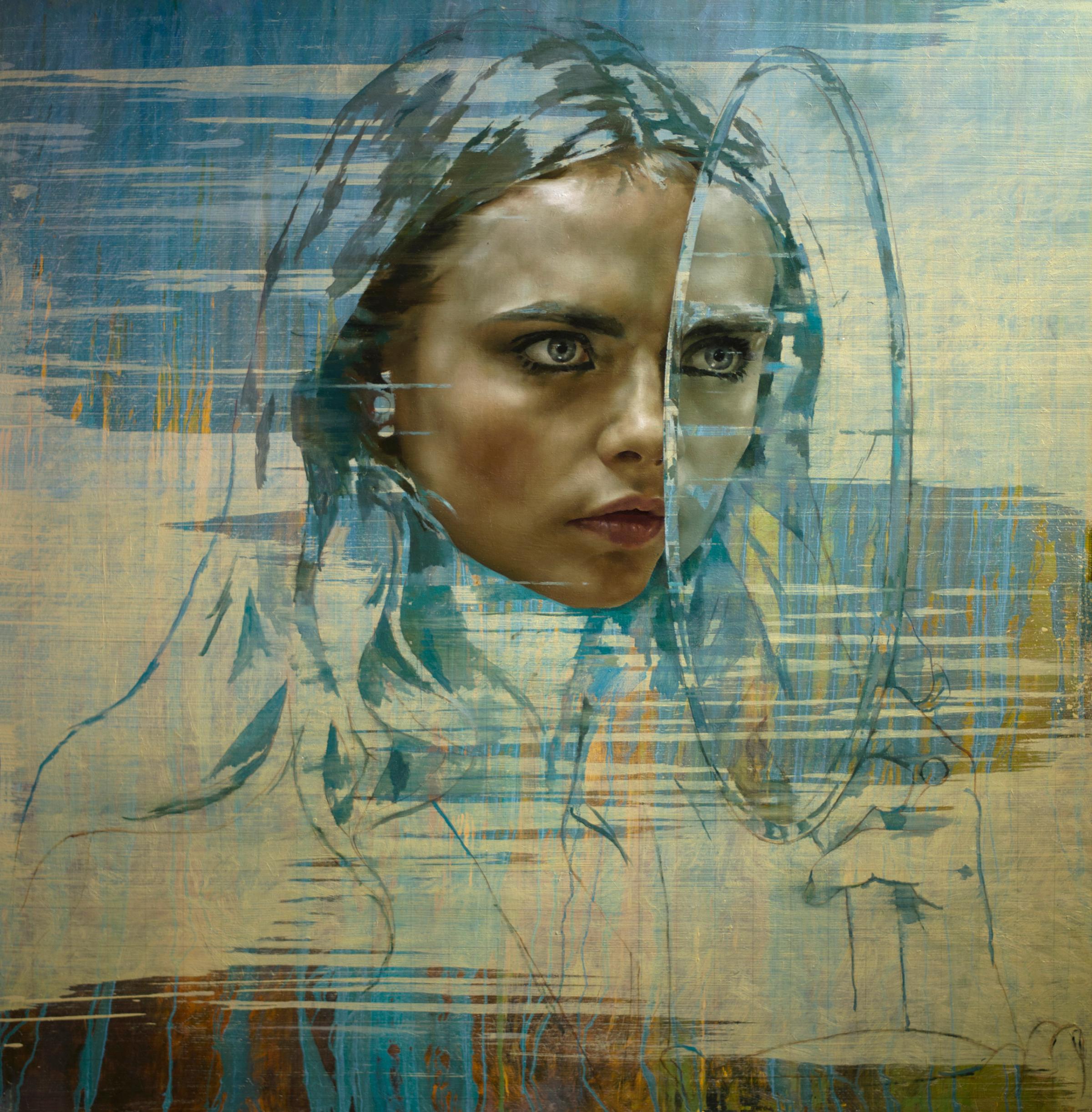 Cara Study I 2015 Oil on canvas 50.5cm x 50.5cm