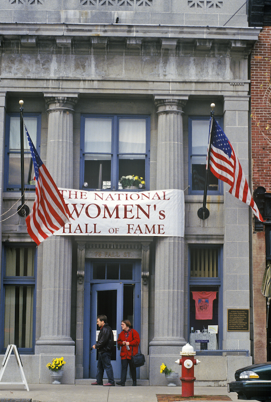 Exterior of Women's Hall of Fame, Seneca Falls, NY