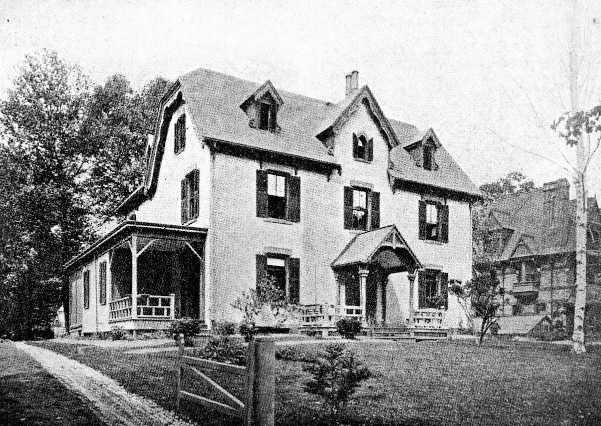 The home of Harriet Beecher Stowe