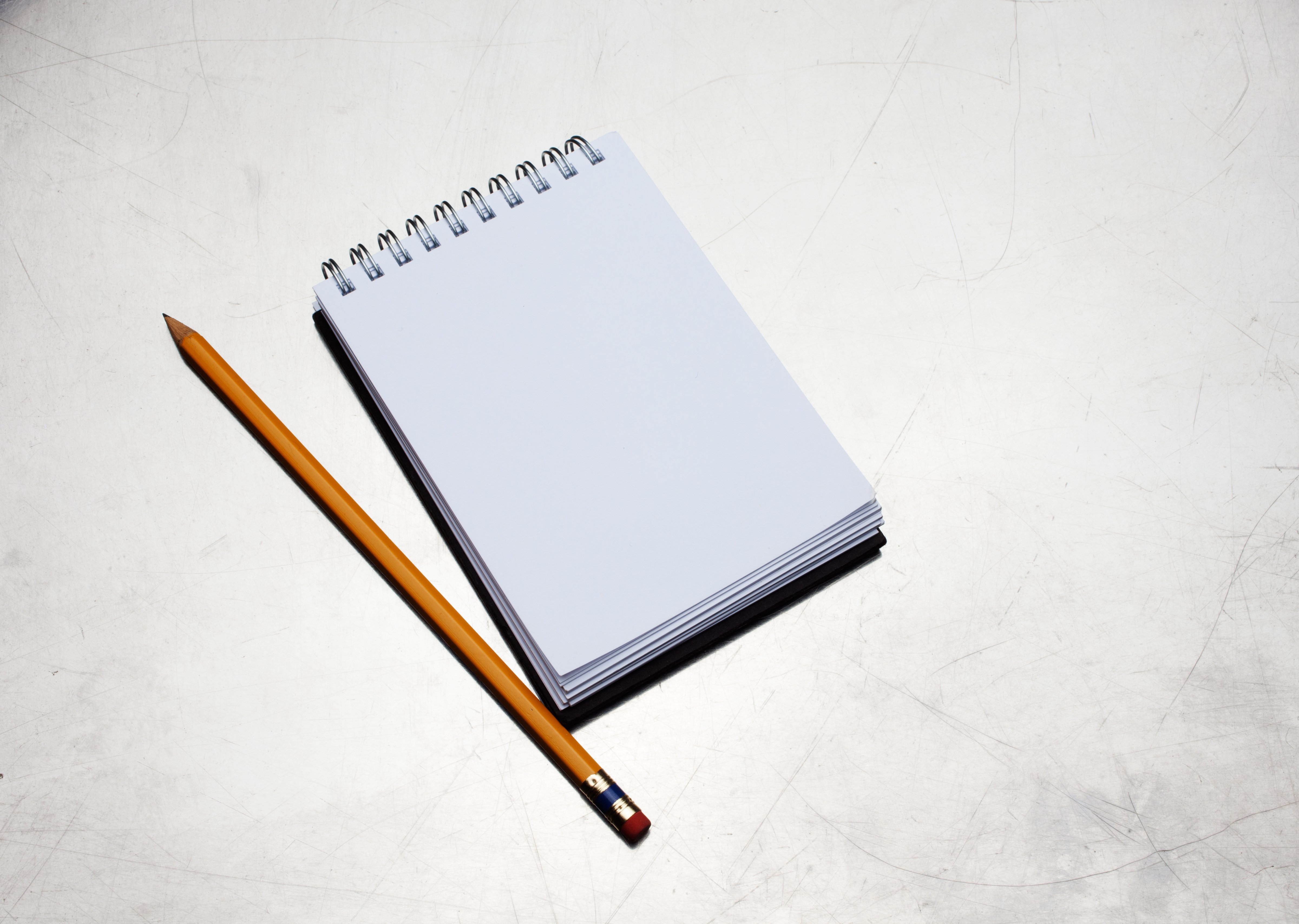Blank notebook (Getty Images)