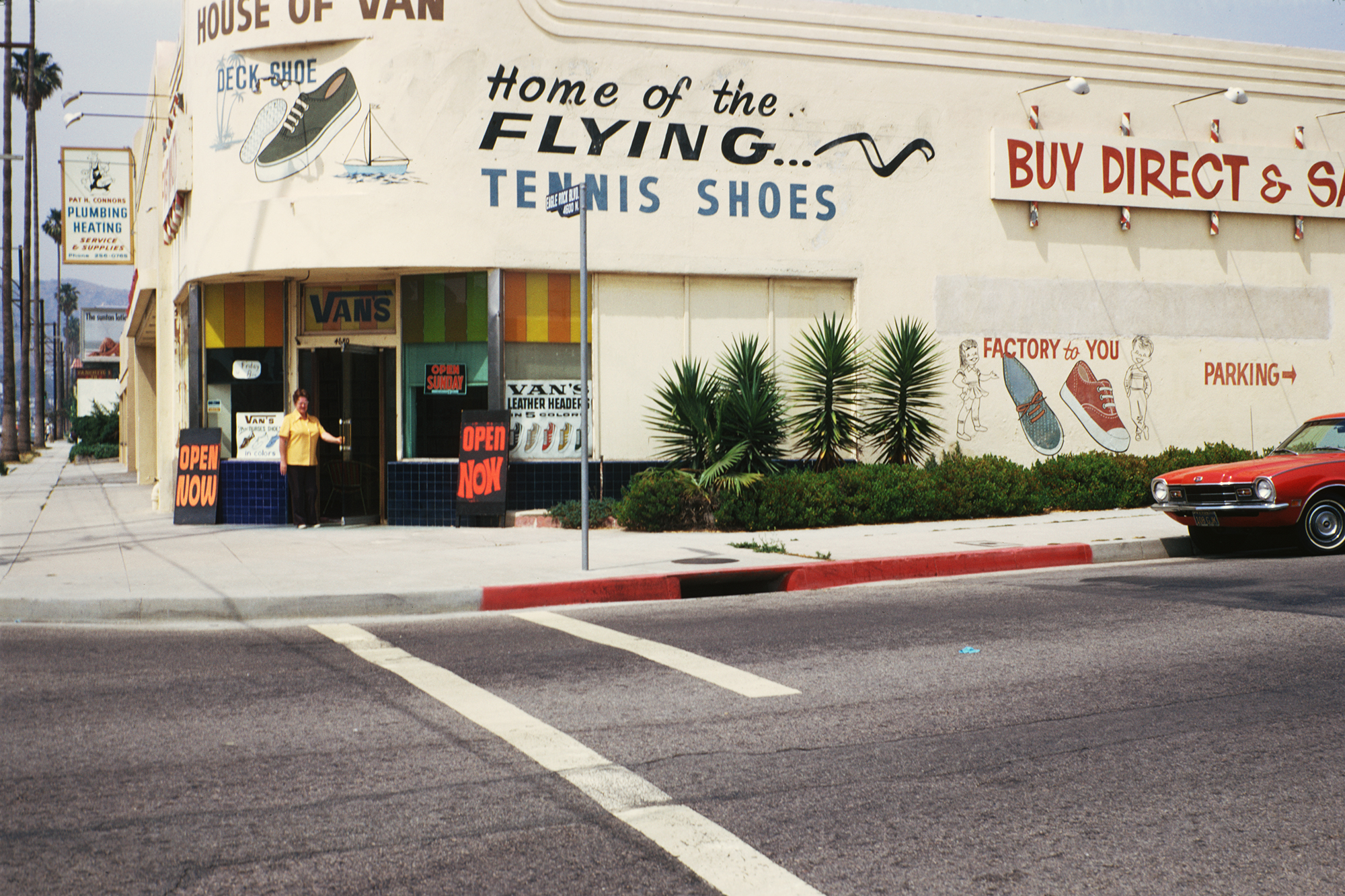 House of Vans was the first store away from the Anaheim, Calif. factory in Costa Mesa, Calif., in the early 1970s .
