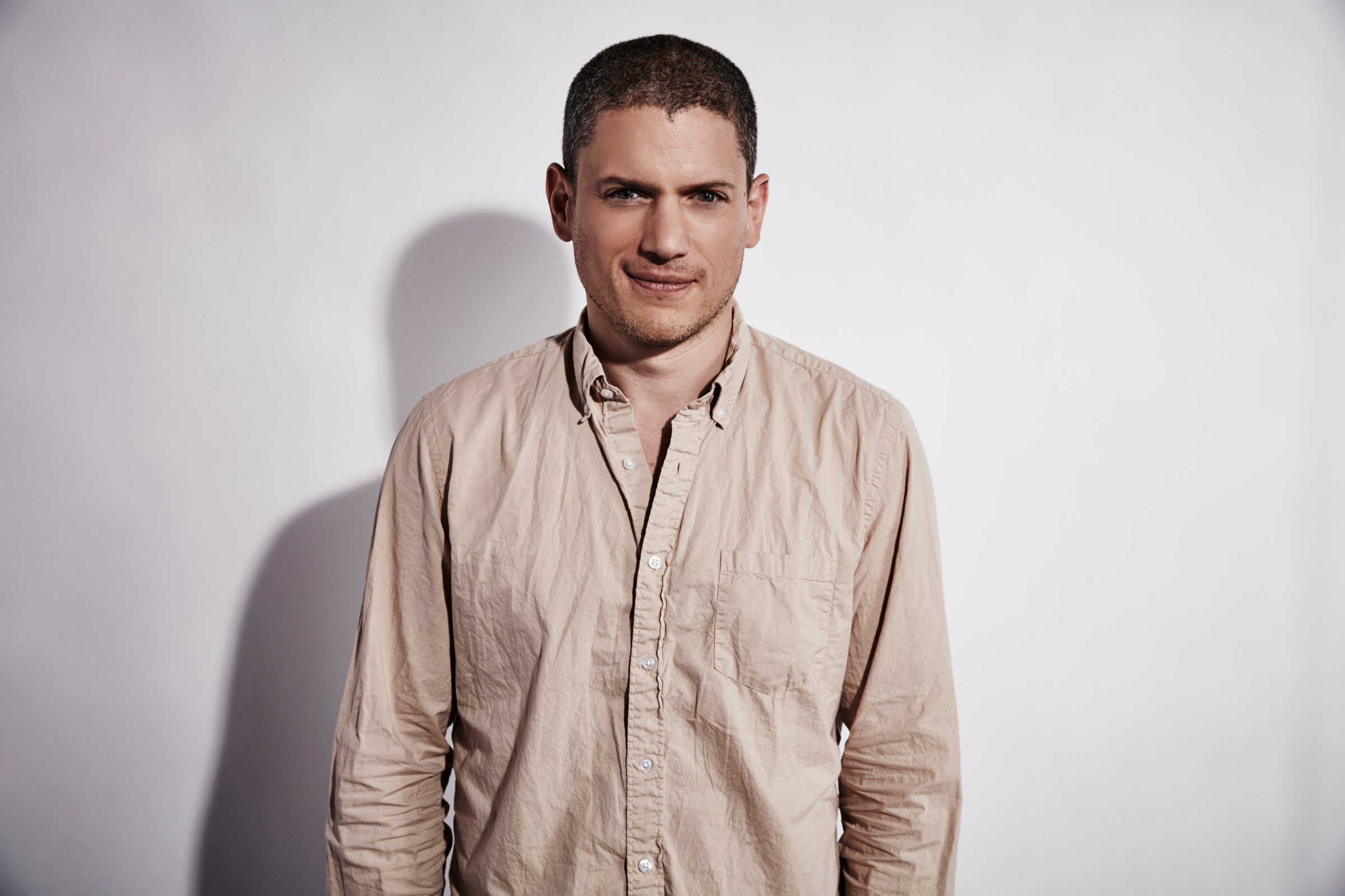Actor Wentworth Miller of "Legends of Tomorrow" poses for a portrait at the Getty Images Portrait Studio Powered By Samsung Galaxy At Comic-Con International 2015 at Hard Rock Hotel San Diego on July 11, 2015 in San Diego, California.