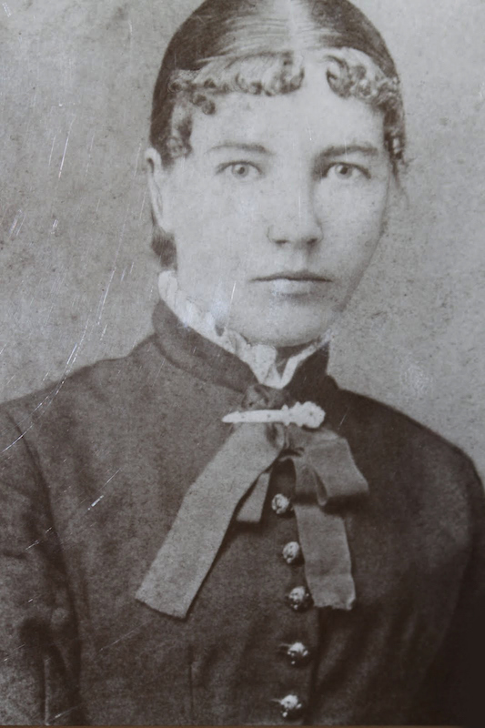 Laura Ingalls Wilder (1867-1957) as schoolteacher, 1887