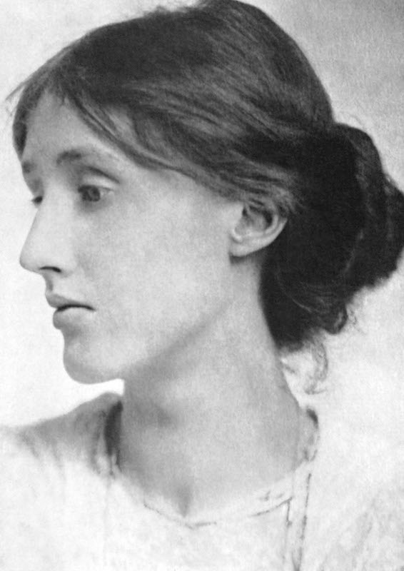 Virginia Woolf - portrait of the English novelist and essayist.