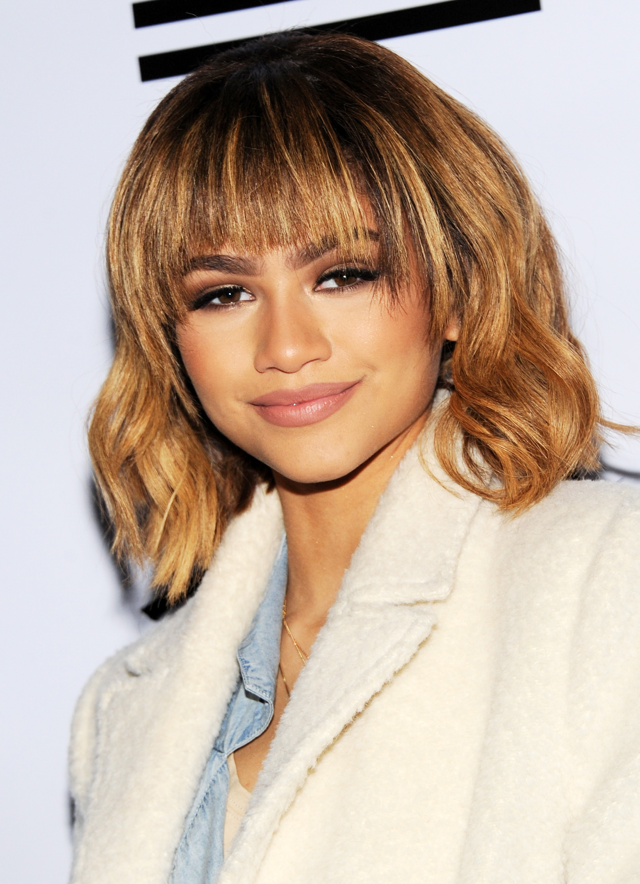 Singer/actress Zendaya attends 'Something New' Fan Event at Black Tap on February 26, 2016 in New York City.