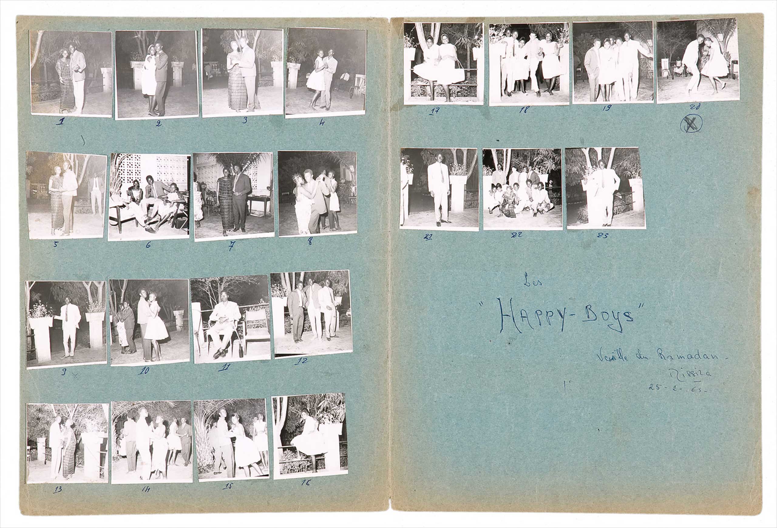 Les "Happy Boys", Feb. 25, 1963 (Malick Sidibe—Courtesy Gallery FIFTY ONE)