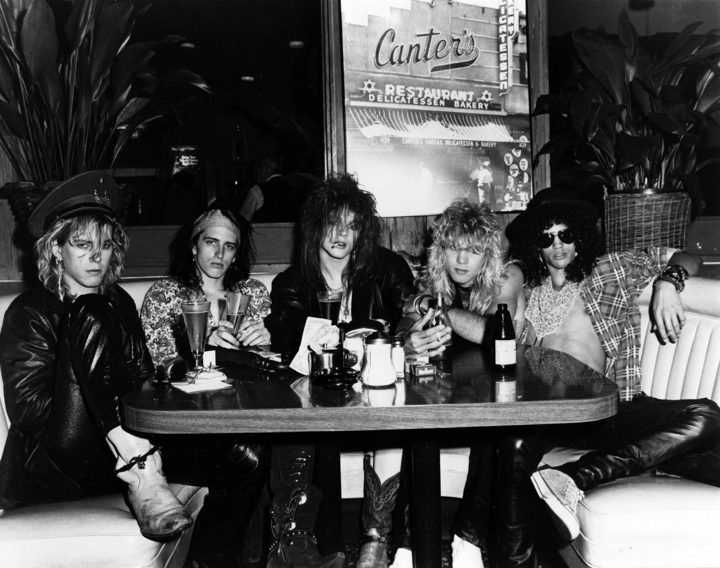 Guns n' Roses At Canter's Deli 1985