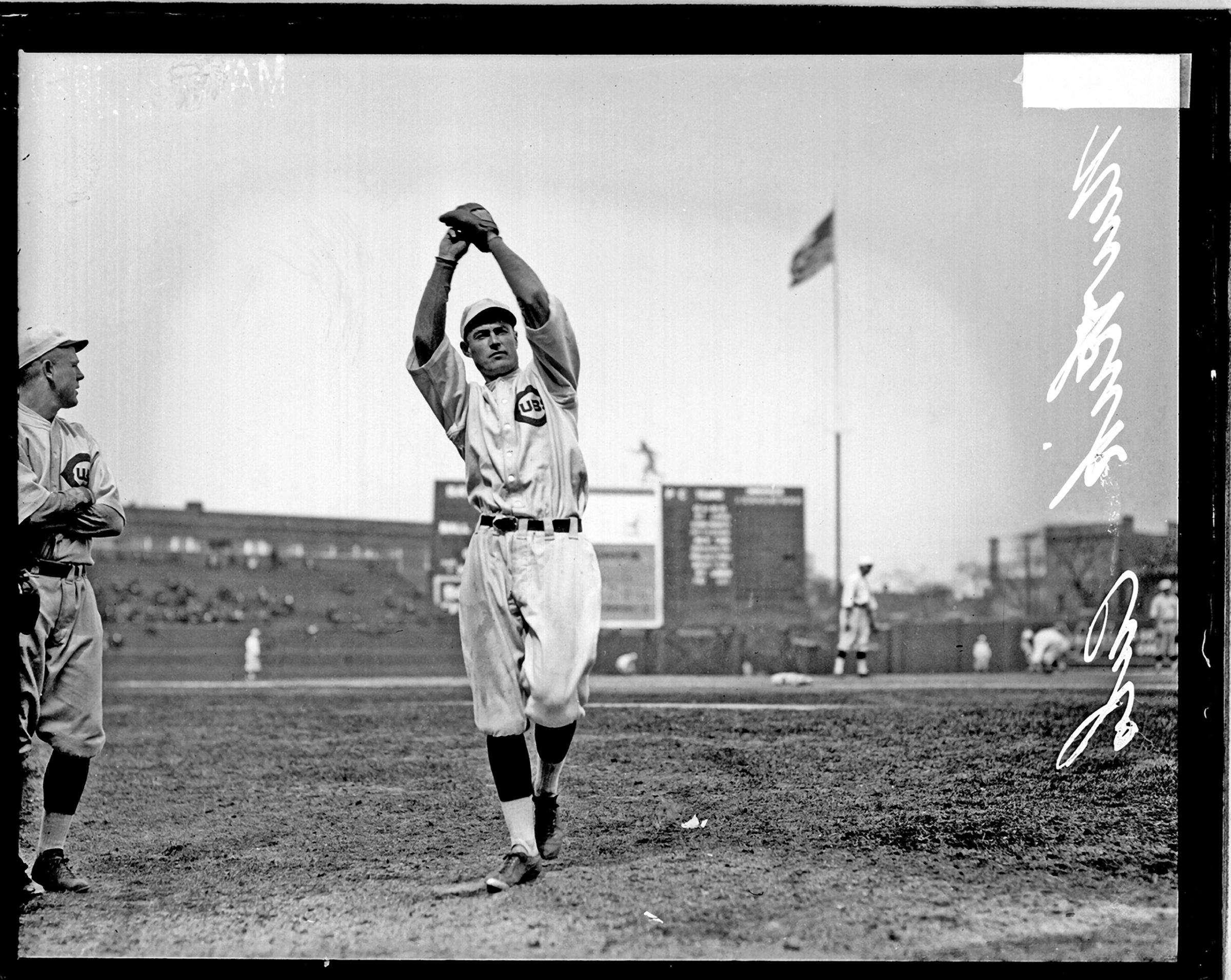 Chicago Cubs Player Newkirk in 1920