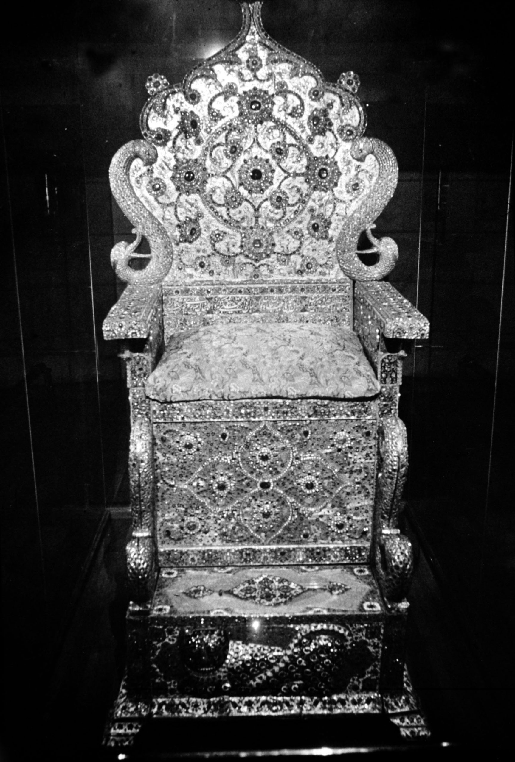 The Nadir Throne in Tehran, circa 1967.