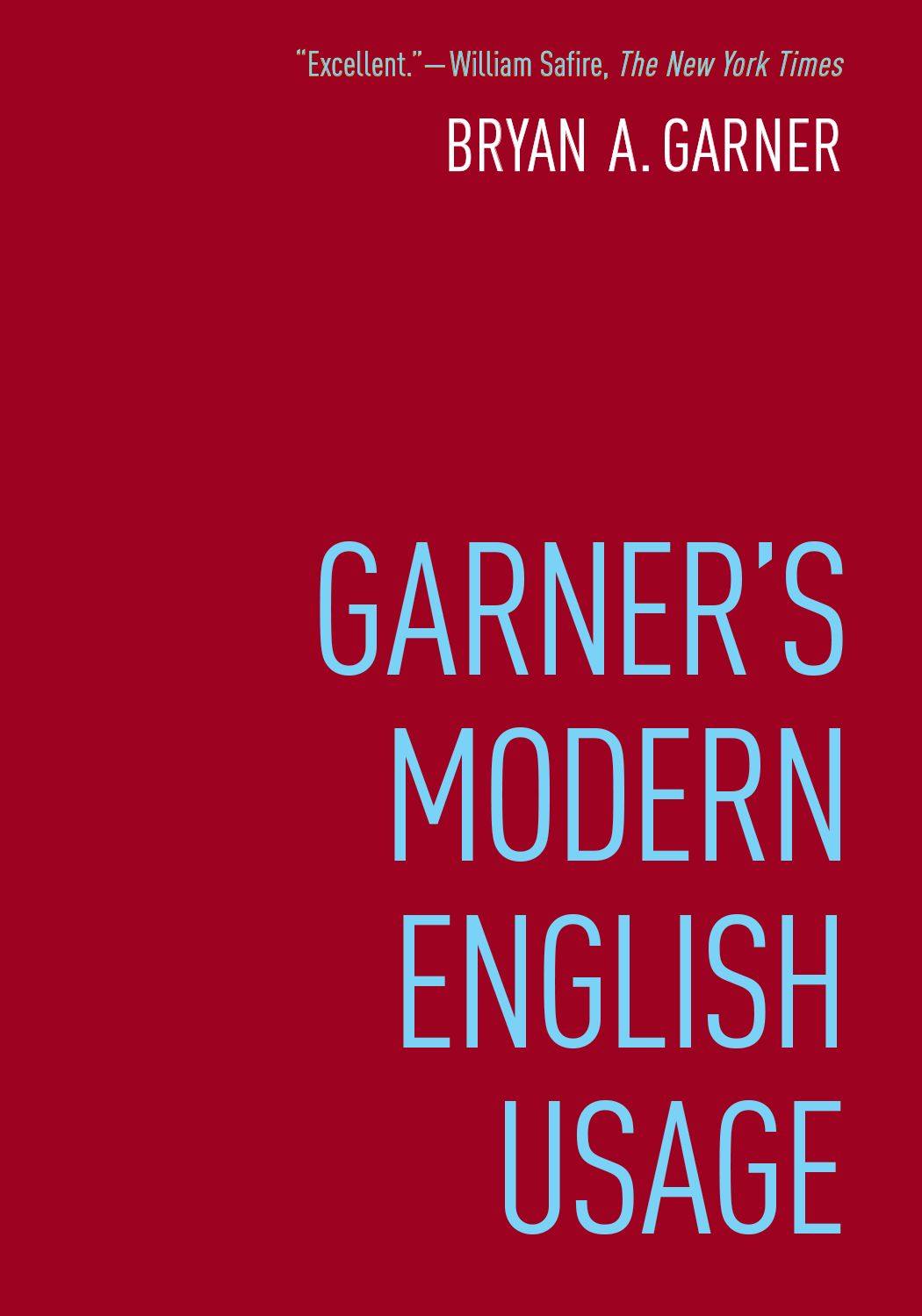Garner English Usage