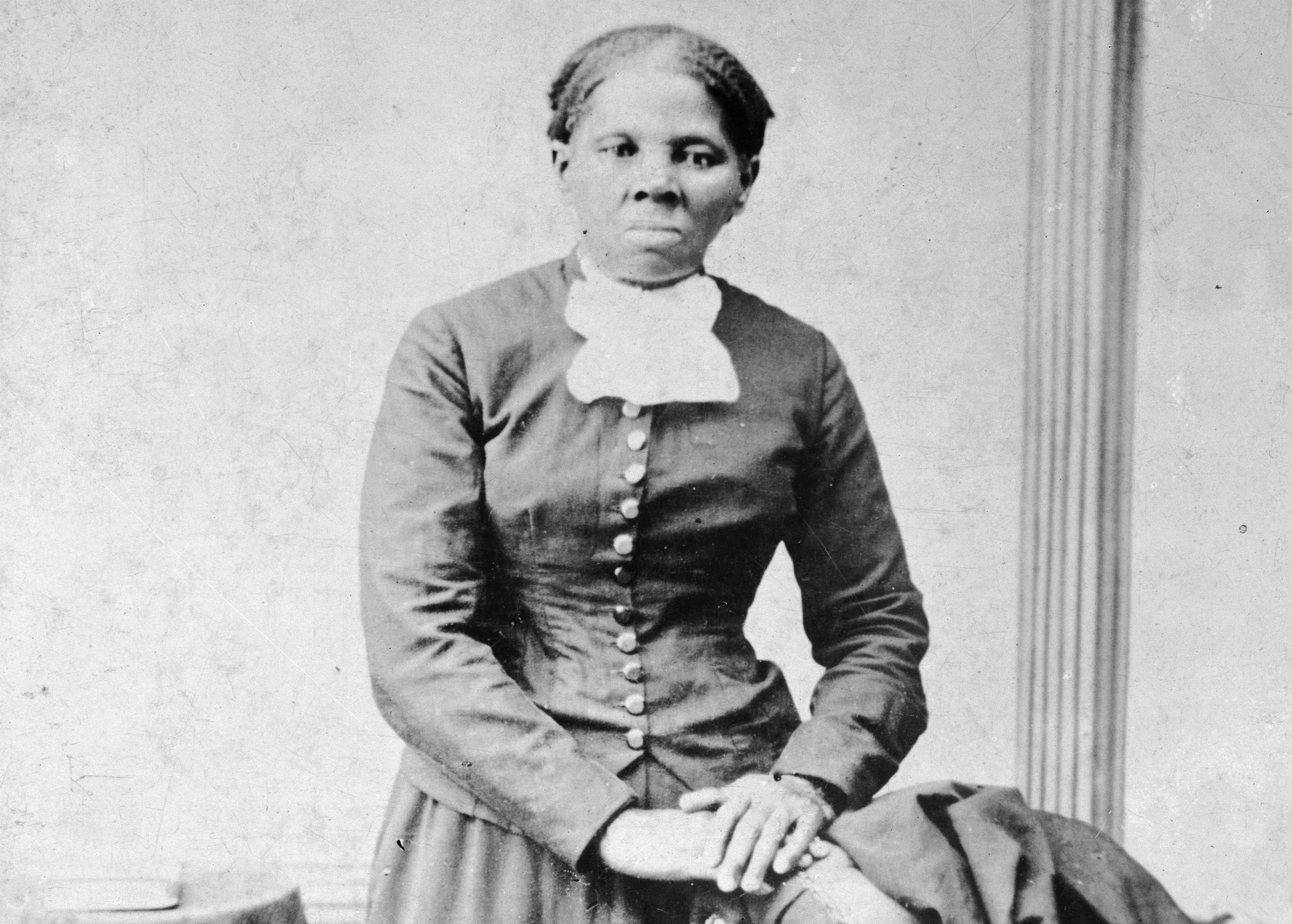 This image provided by the Library of Congress shows Harriet Tubman, between 1860 and 1875. (H.B. Lindsley)