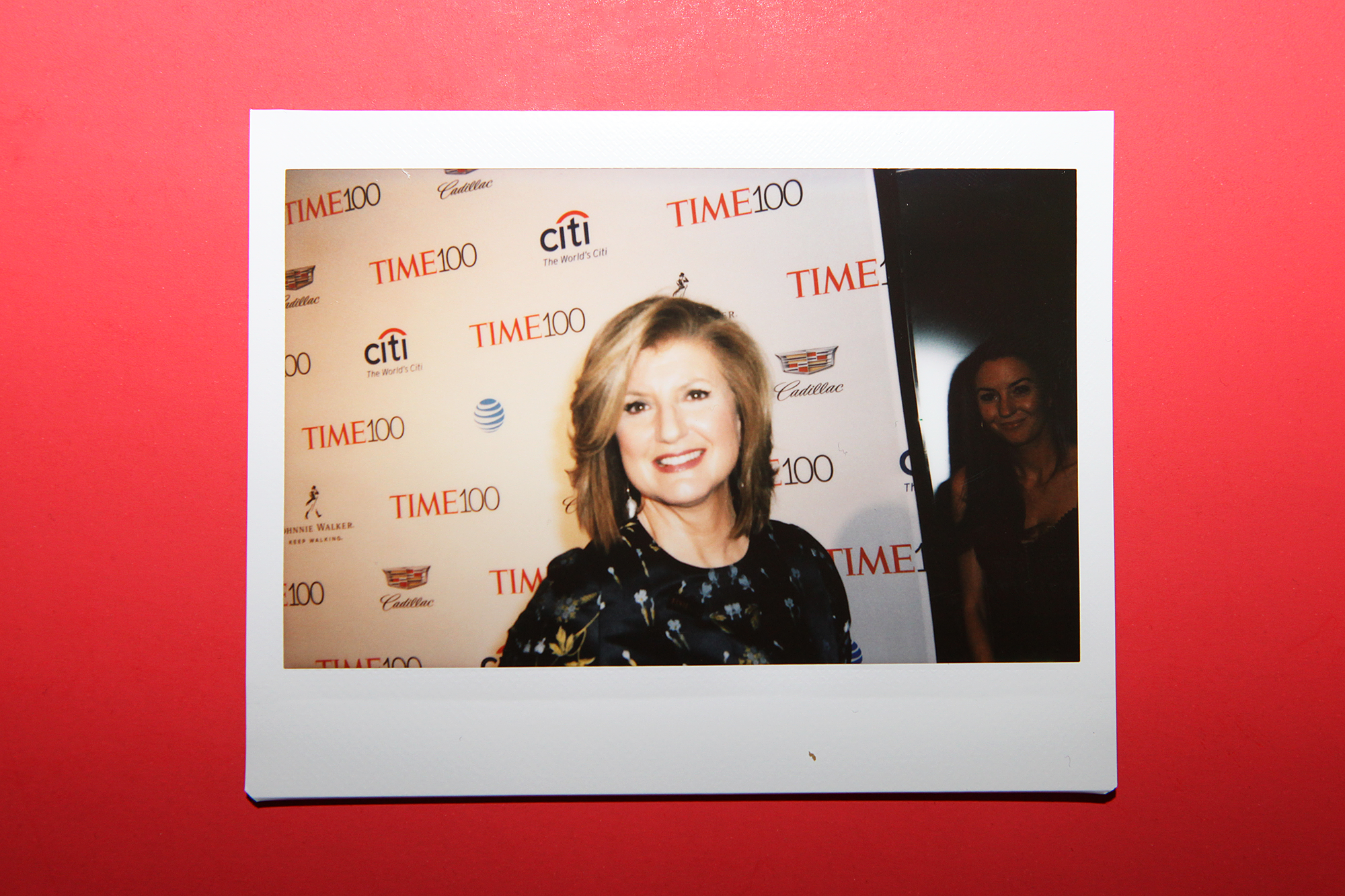 Arianna Huffington arrives at the TIME 100 Gala at the Time Warner Center on April 26, 2016 in New York City.