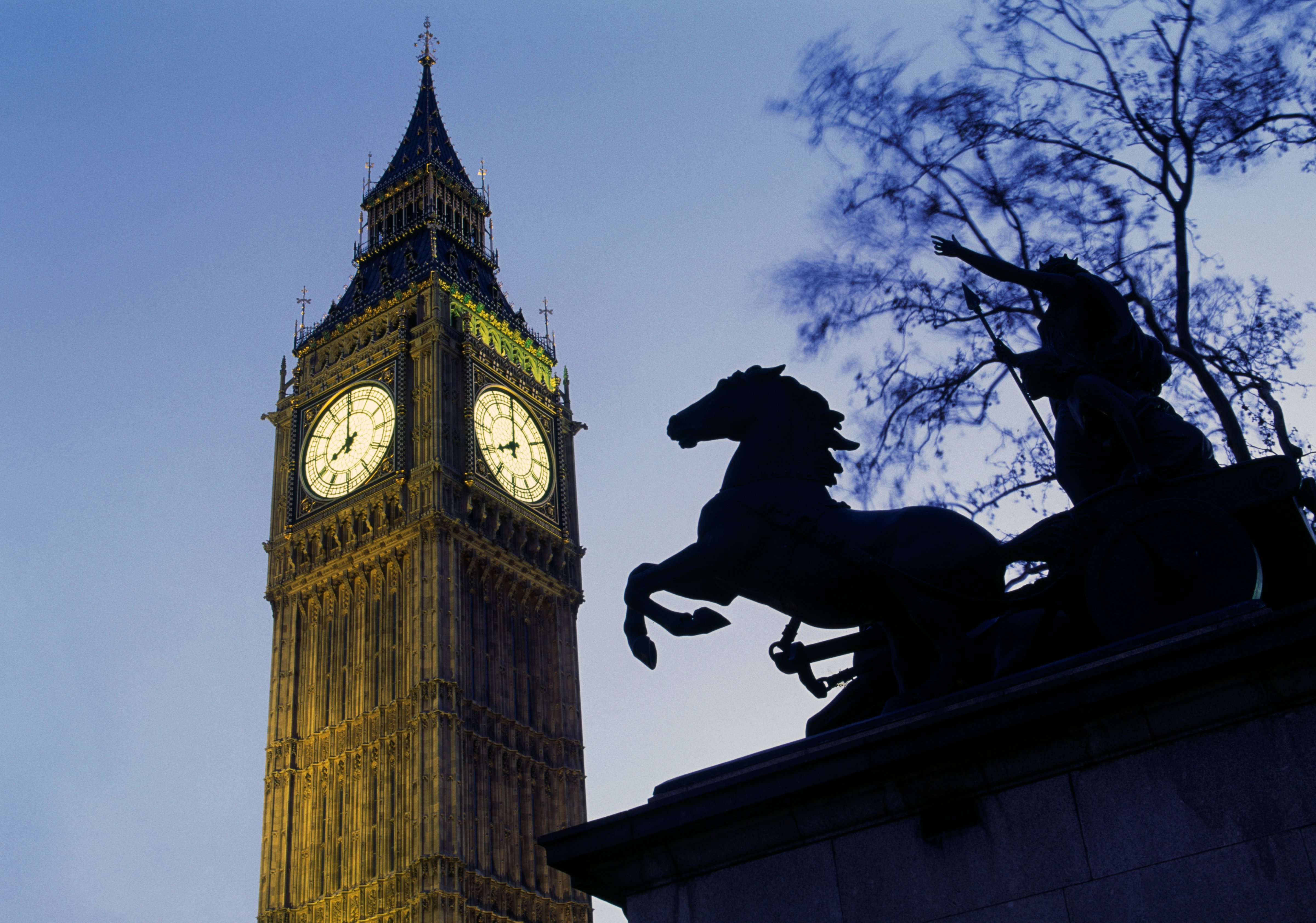 View of Big Ben in London, England (De Agostini/Getty Images)