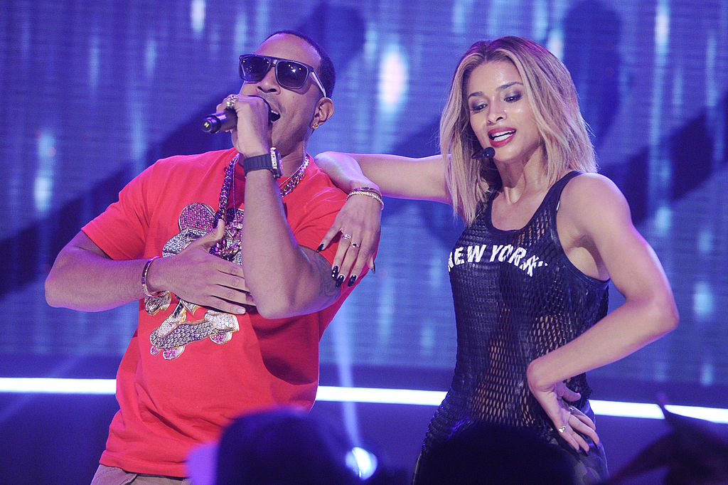 Ciara and Ludacris visit BET's 106 &amp; Park at BET Studios on July 10, 2013 in New York City.
