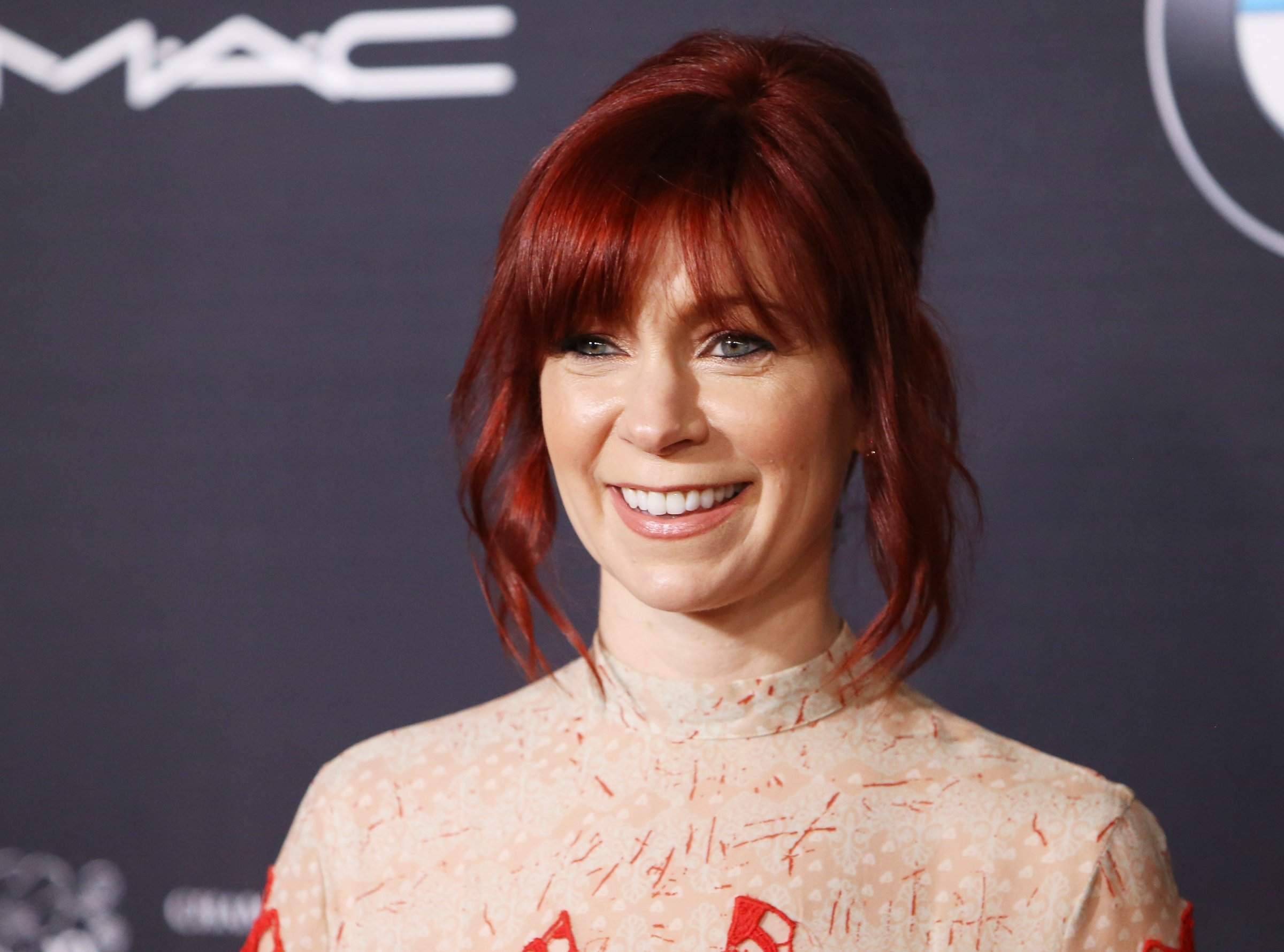 Carrie Preston arrives at the Ninth Annual Women In Film pre-Oscar Cocktail Party held at HYDE Sunset: Kitchen + Cocktails on February 26, 2016 in West Hollywood, California.