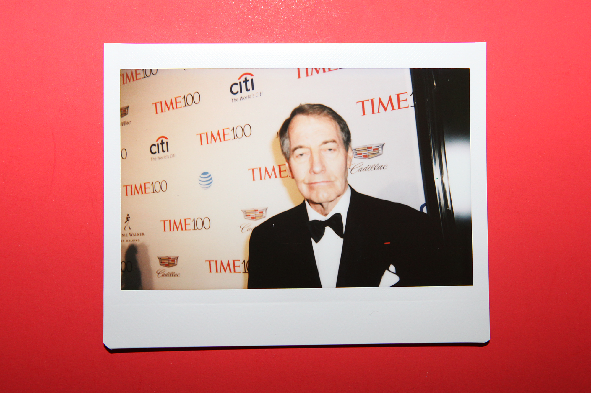 Charlie Rose arrives at the TIME 100 Gala at the Time Warner Center on April 26, 2016 in New York City.