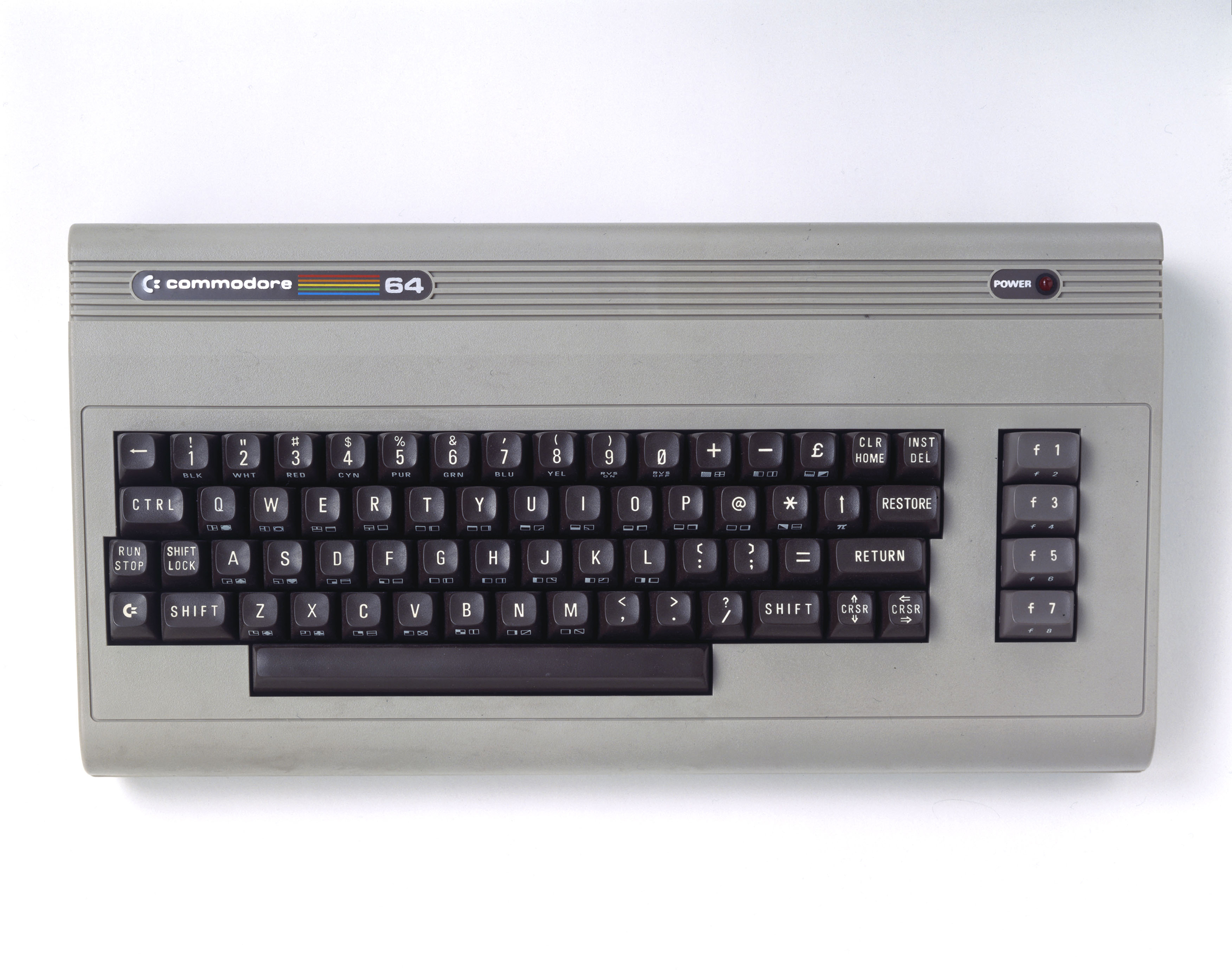 Commodore 64 microcomputer, c 1985.