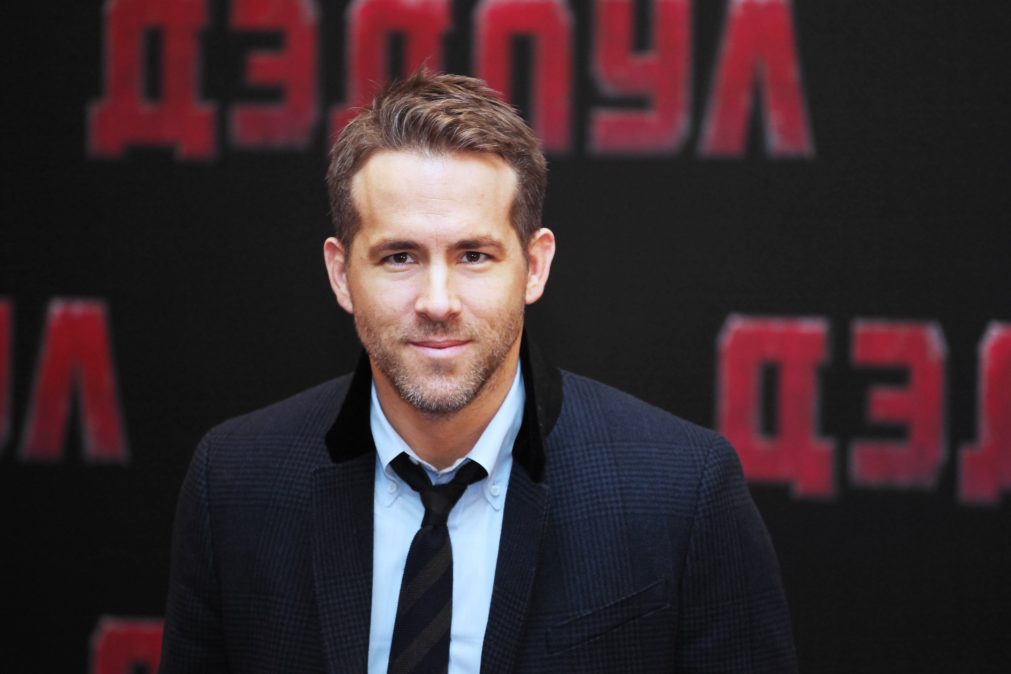 Ryan Reynolds attends a photocall for 'Deadpool' at the Ritz Carlton Hotel on January 25, 2016 in Moscow, Russia. (Elena Gorbacheva&mdash;Kommersant/Getty Images)