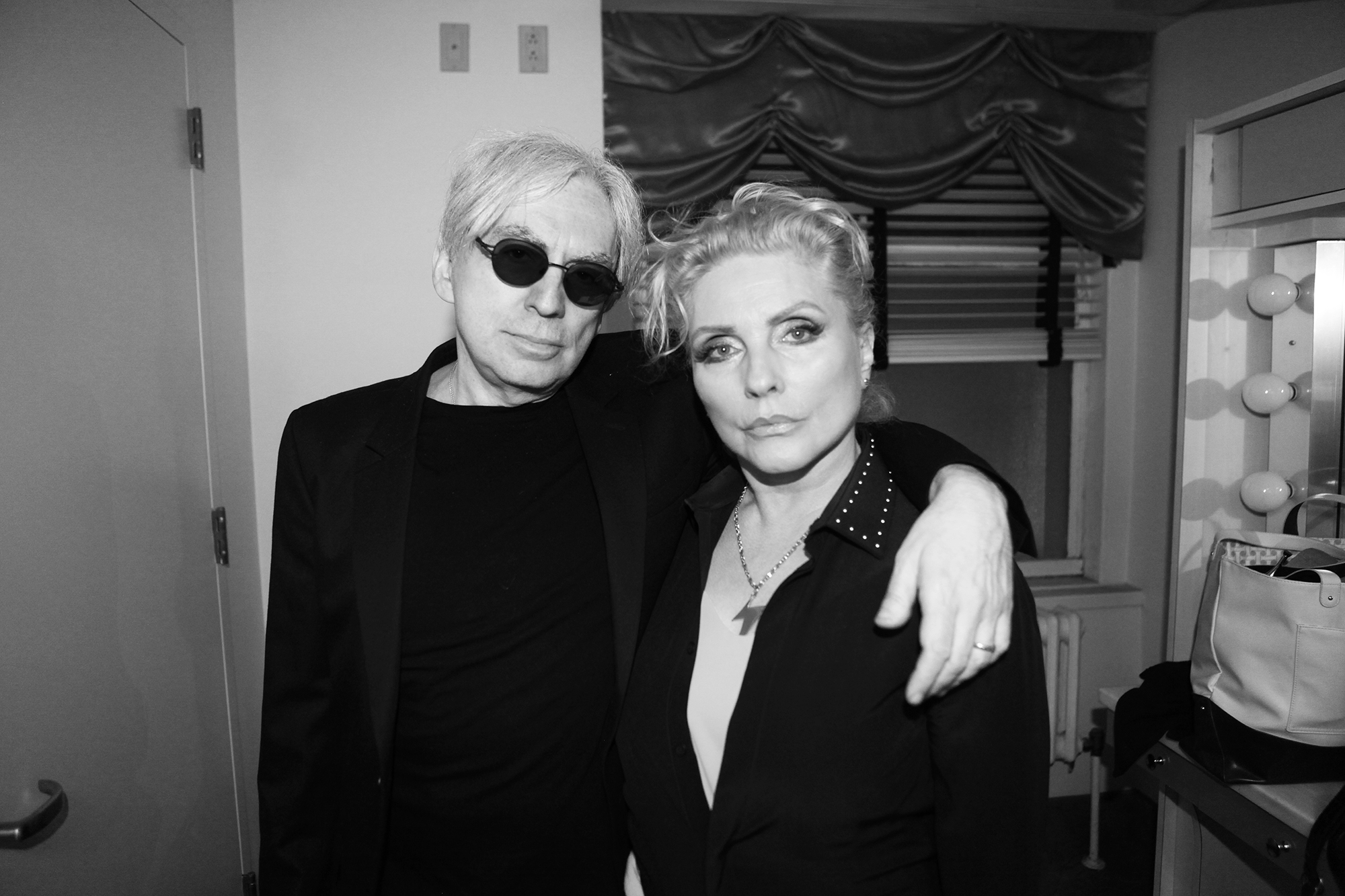 Blondie's Chris Stein and Debbie Harry.
