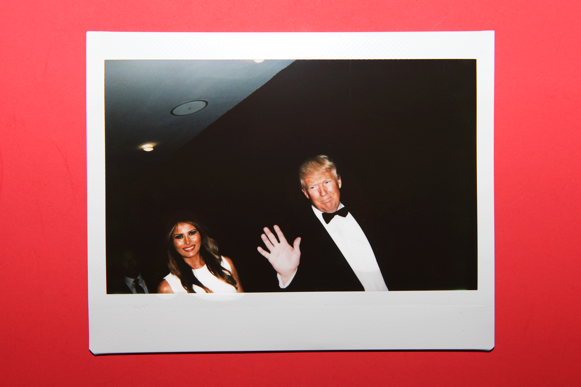 Melania Trump and Donald Trump at the TIME 100 Gala at the Time Warner Center on April 26, 2016 in New York City.