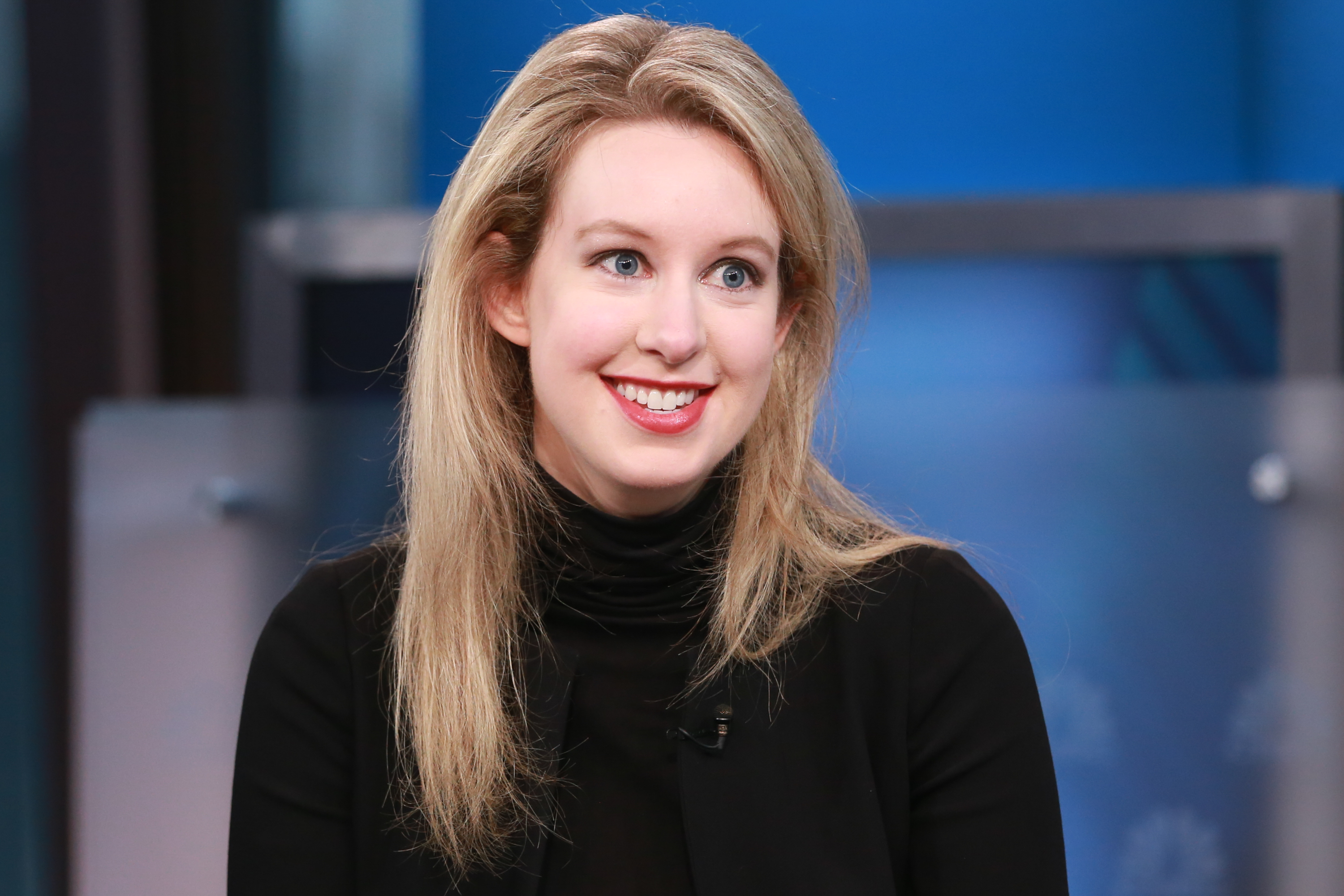 Theranos CEO Elizabeth Holmes in an interview on Sept. 29, 2015. (CNBC—NBC via Getty Images)