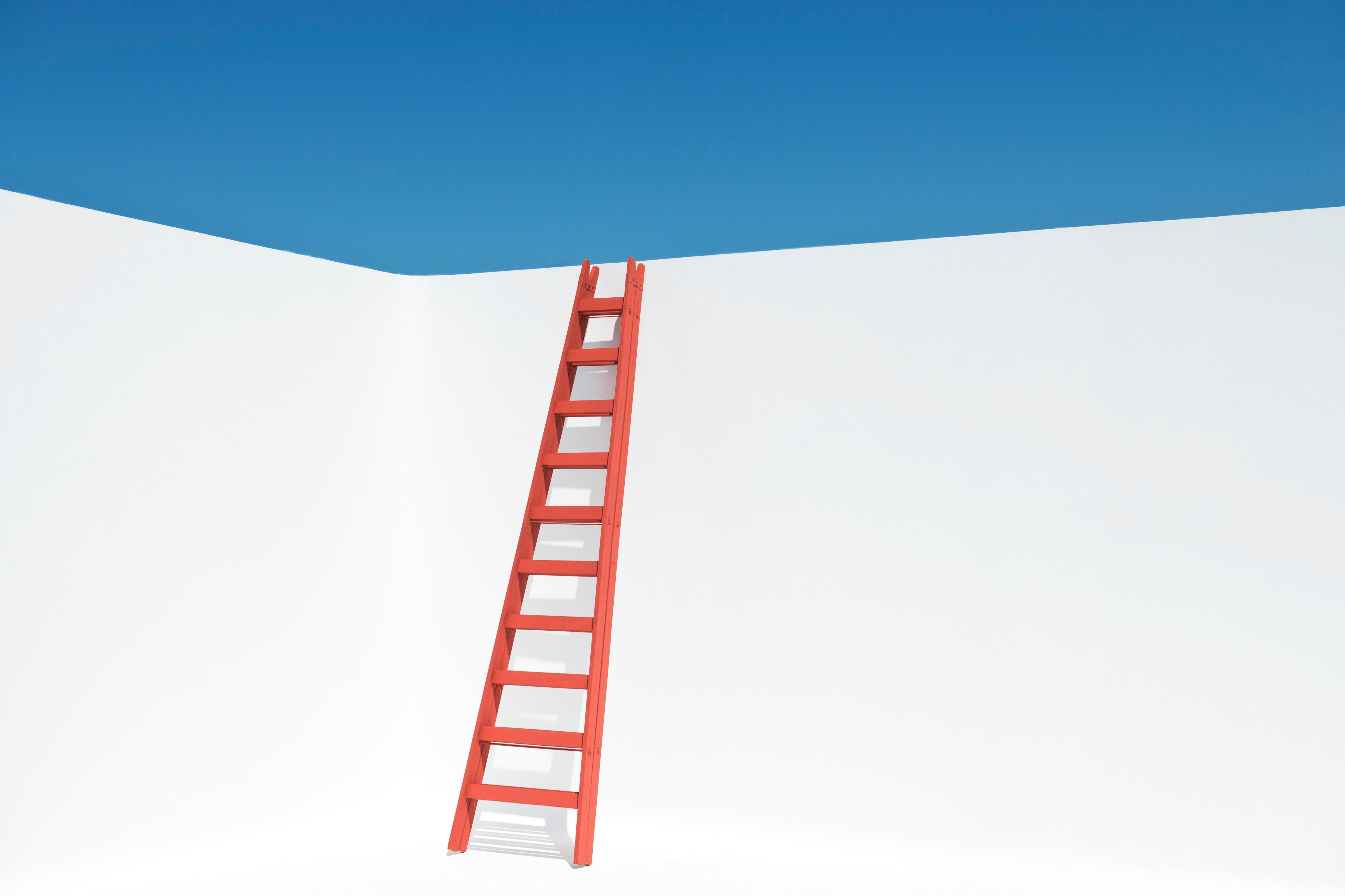 Ladder leaning against wall (Getty Images)