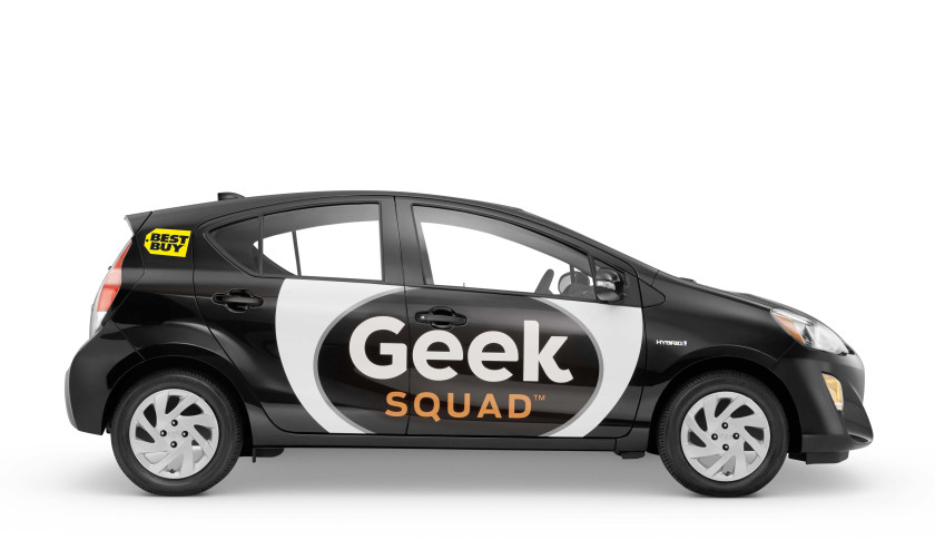 Best Buy Geek Squad Prius