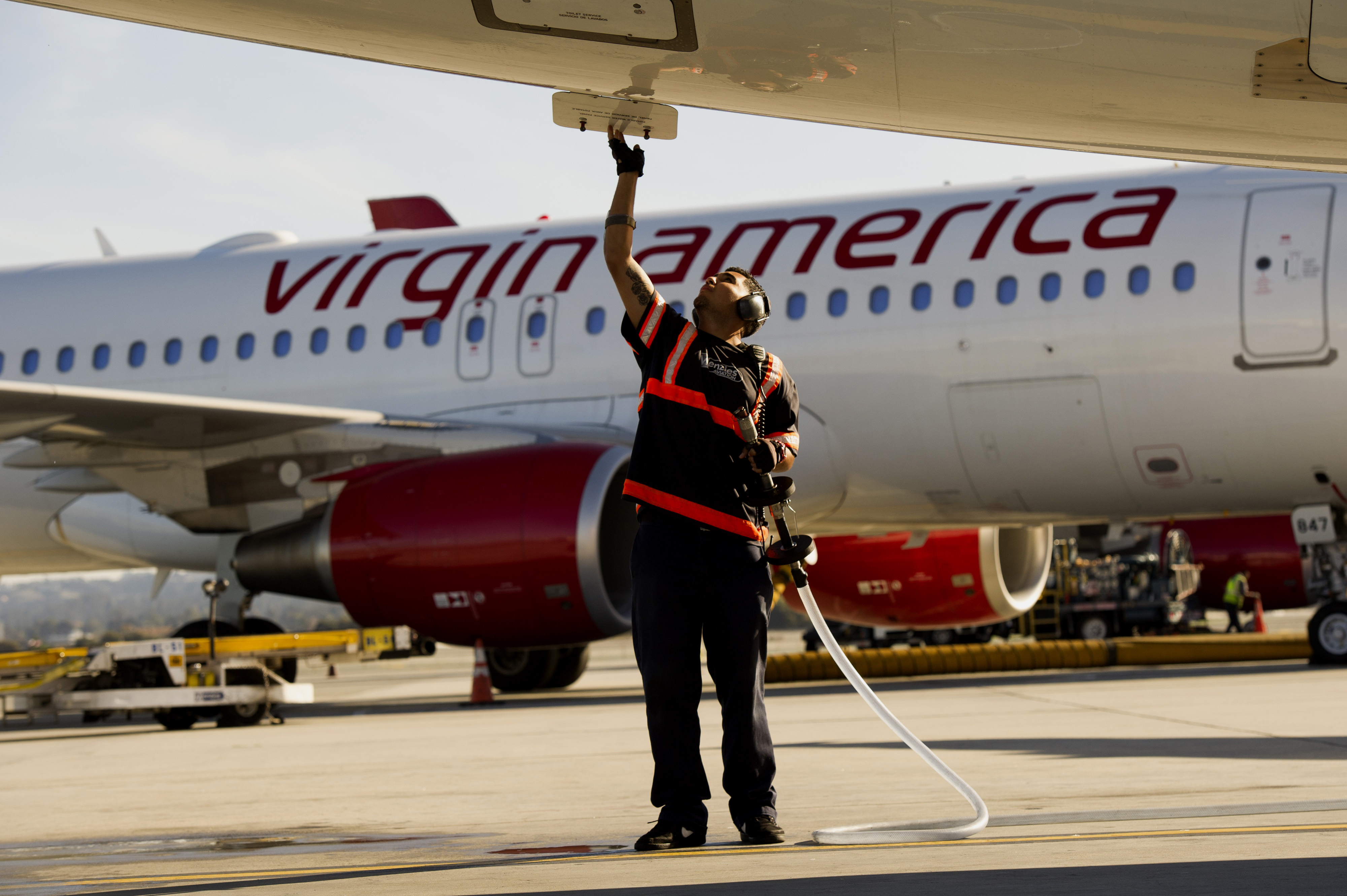 Operations Inside The Virgin America Inc. Terminal After Filing For IPO