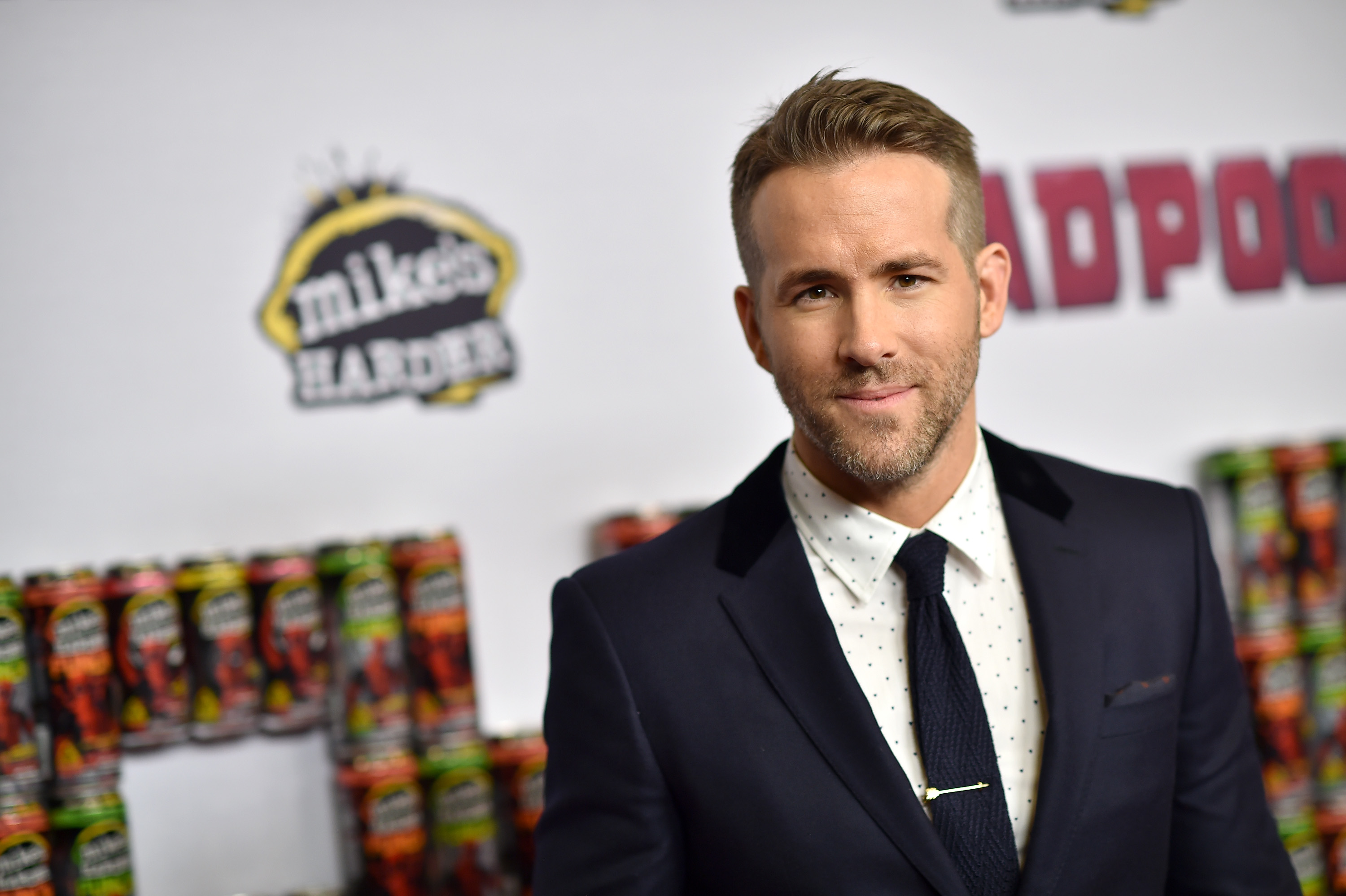 Actor Ryan Reynolds attends the 'Deadpool' fan event at AMC Empire Theatre on February 8, 2016, in New York City. (Dimitrios Kambouris—Getty Images)