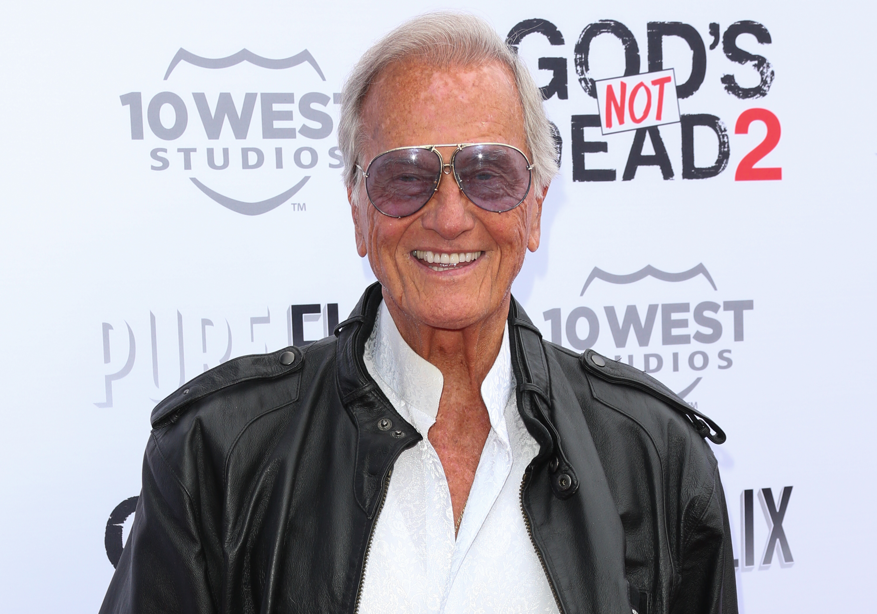 Singer Pat Boone attends the premiere of "God's Not Dead 2" at Directors Guild Of America on March 21, 2016 in Los Angeles, California. (Paul Archuleta&mdash;FilmMagic/Getty Images)