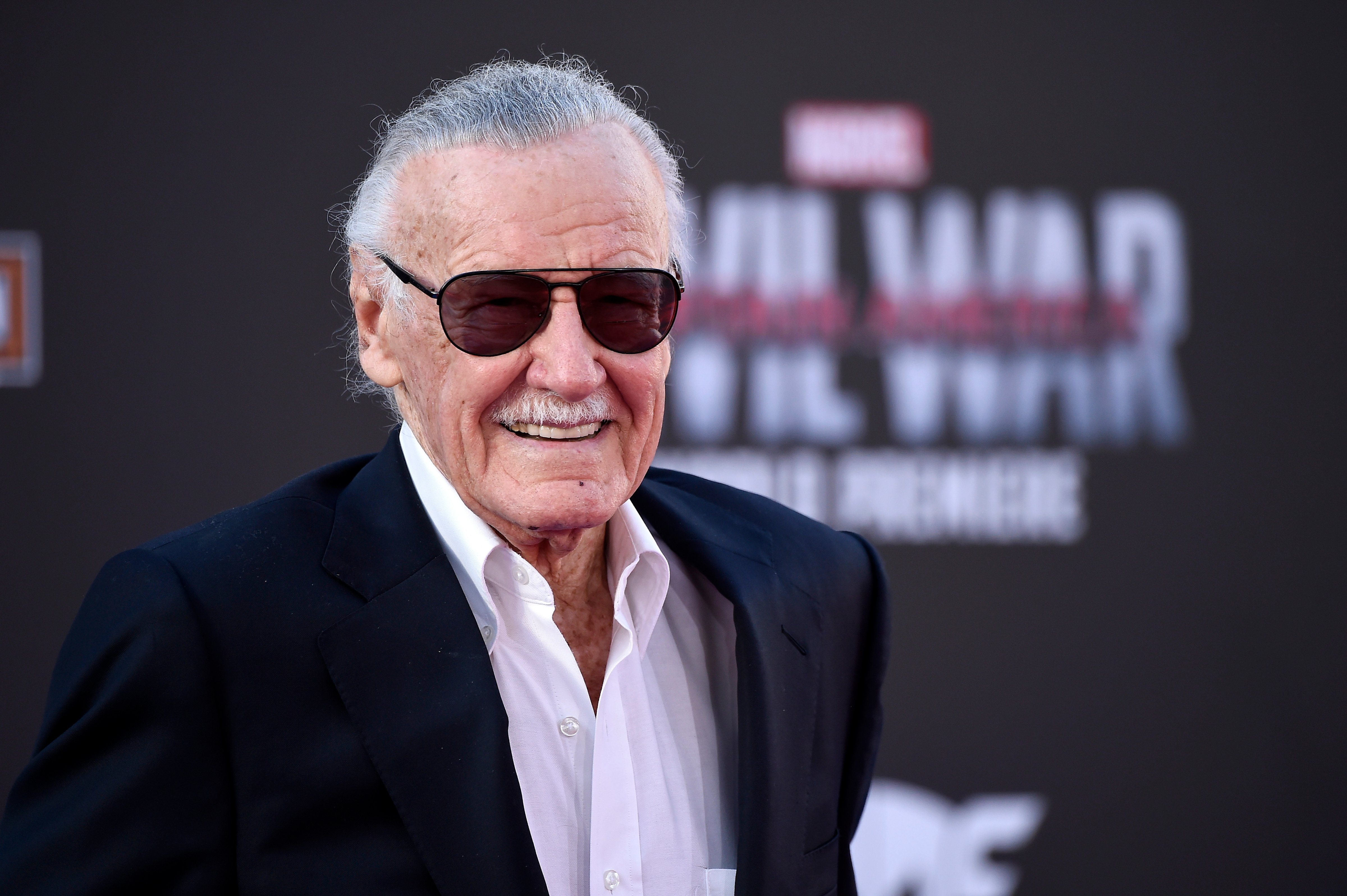 Stan Lee attends the premiere of Marvel's 'Captain America: Civil War' on April 12, 2016 in Los Angeles, Califor. (Frazer Harrison—Getty Images)