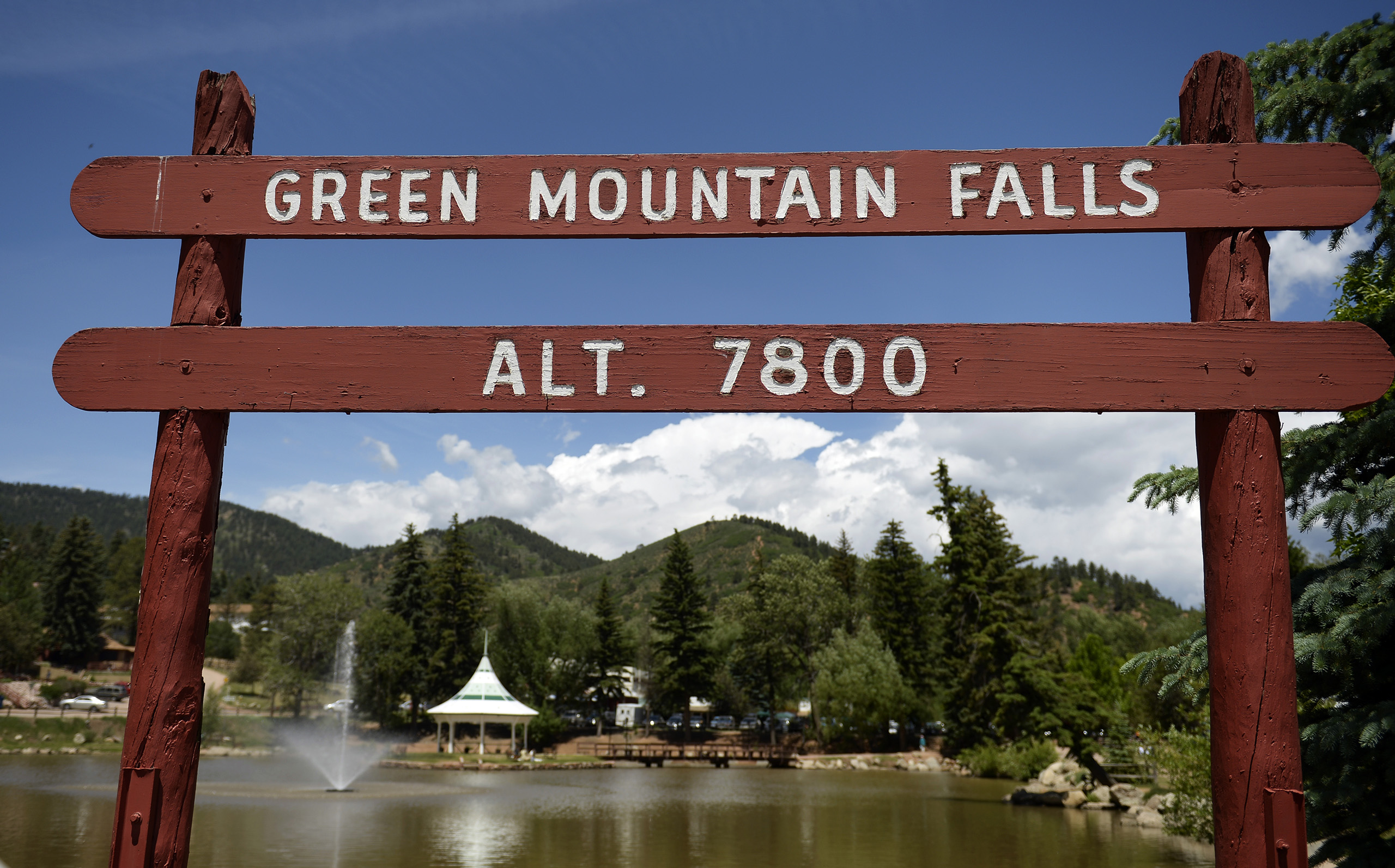 Green Mountain Falls, Colorado, on June 23, 2014. (Cyrus McCrimmon—Denver Post/Getty Images)