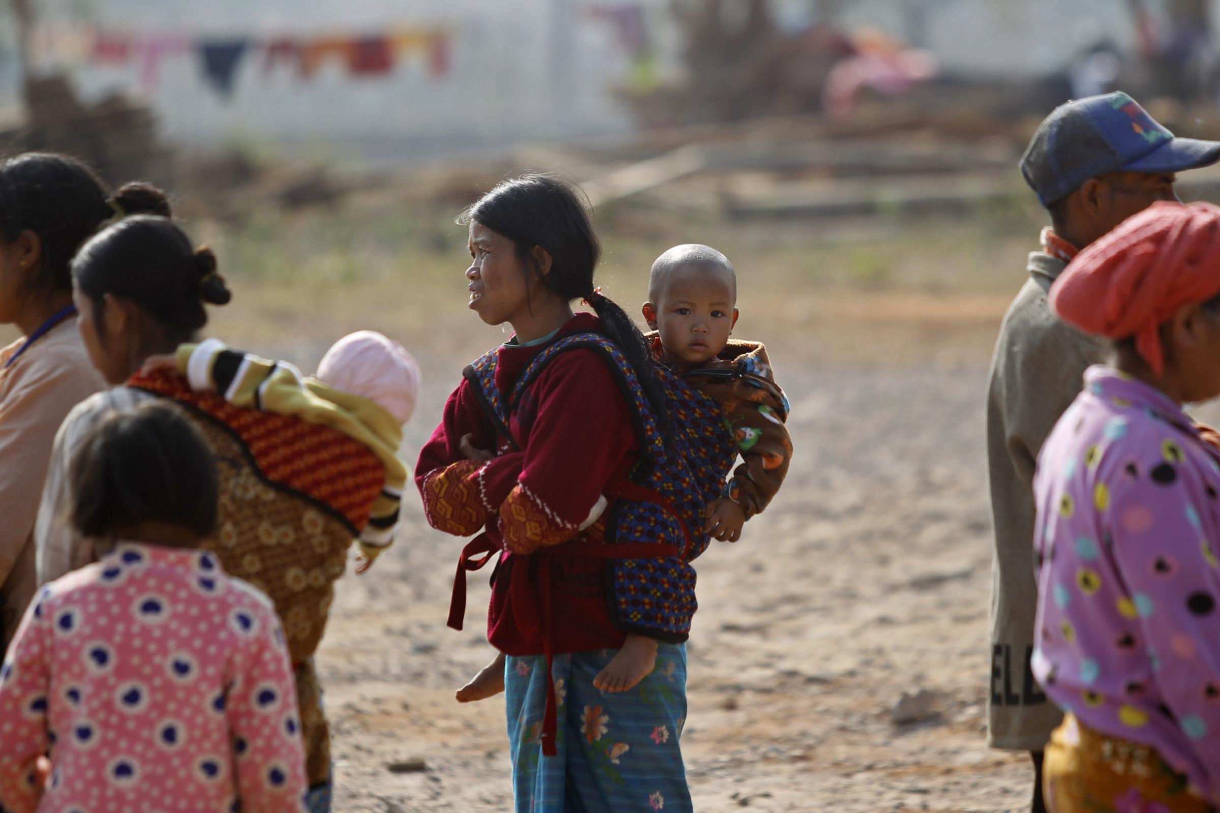 Conflict in northern Shan State in Myanmar