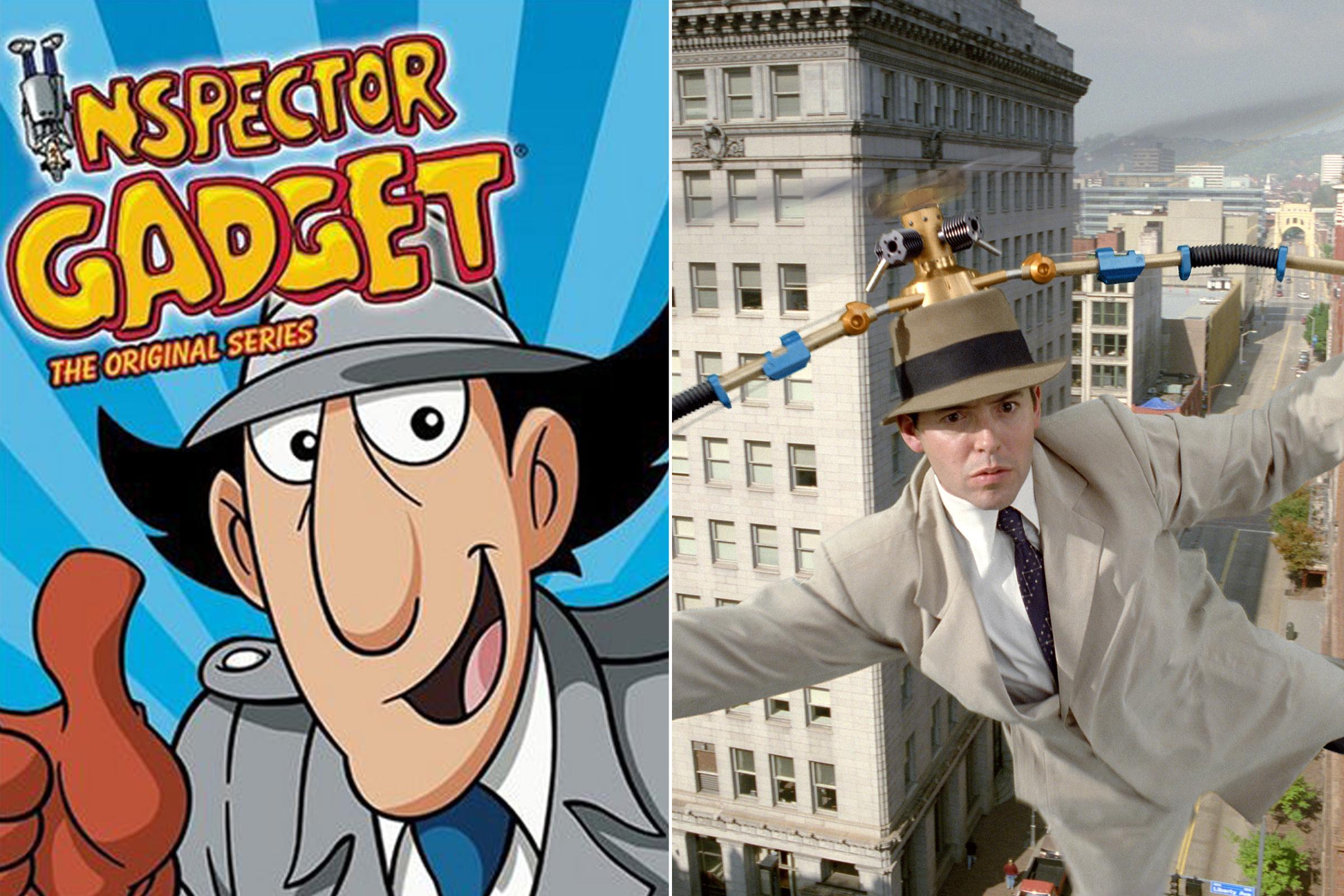 Inspector Gadget, 1983-1986 and Inspector Gadget, 1999.
