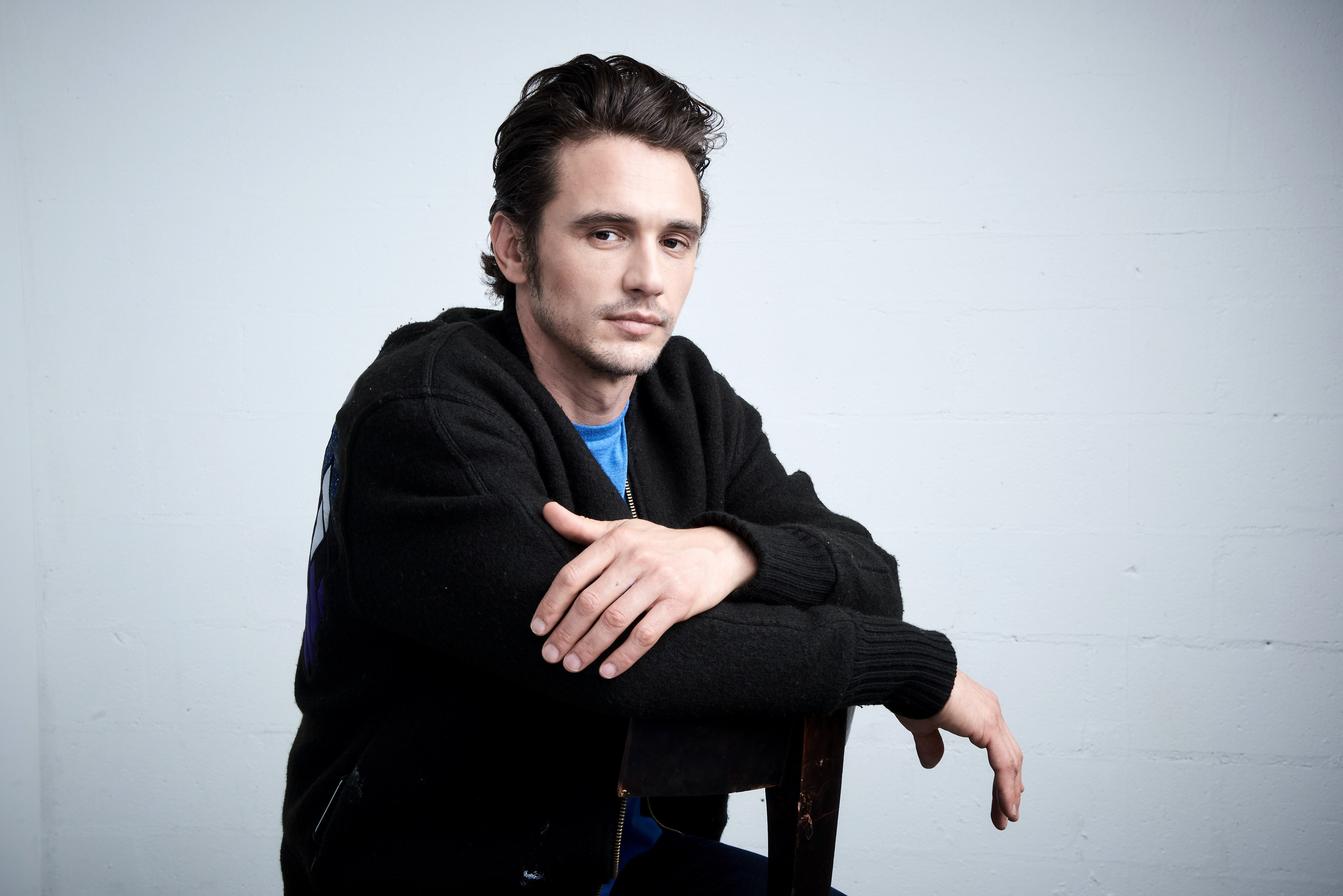 James Franco poses at the Tribeca Film Festival Getty Images Studio on April 16, 2016 in New York City. (Larry Busacc—Getty Images)