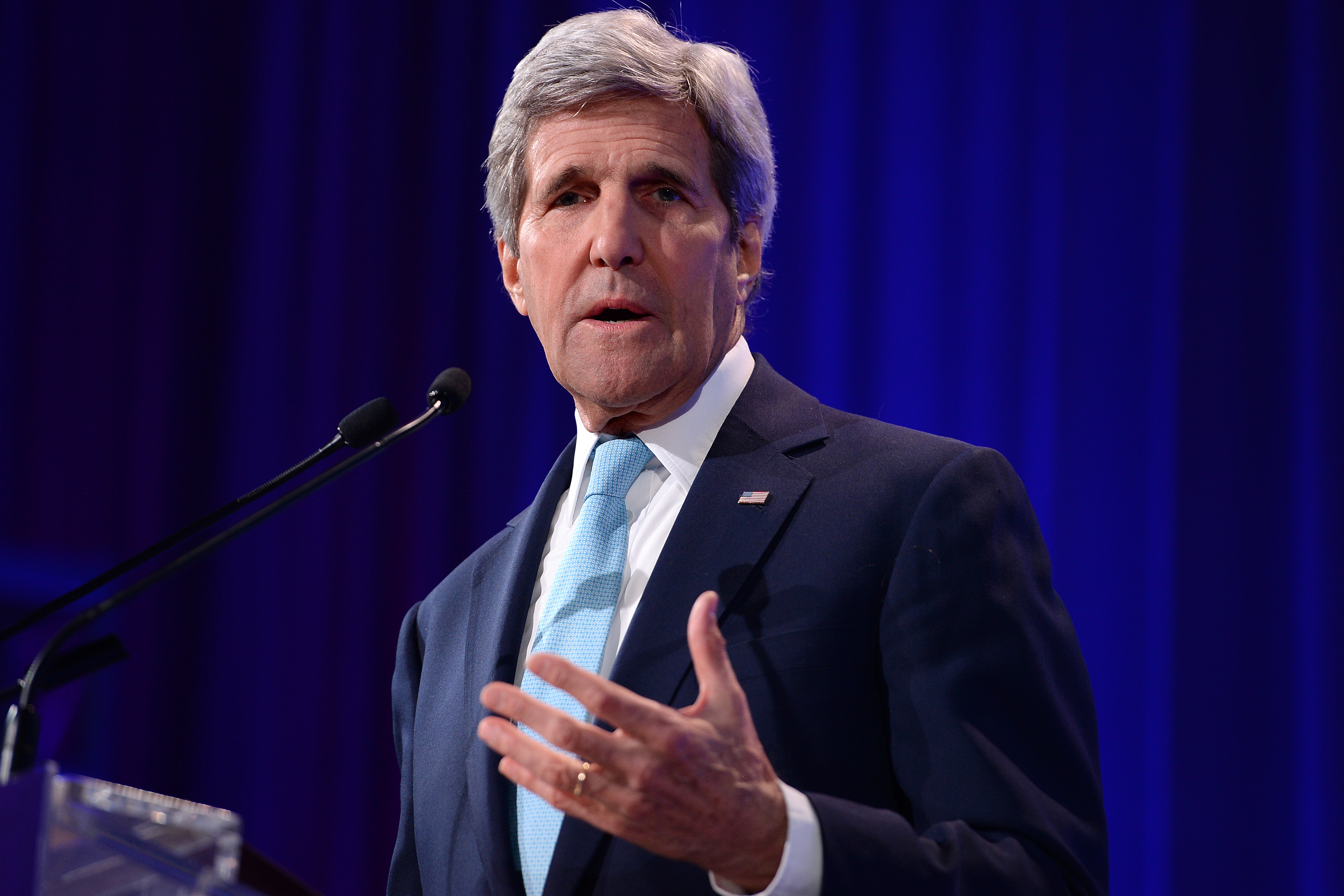 NY: U.S. Secretary of State John Kerry Speaks Bloomberg's Global Energy Summit