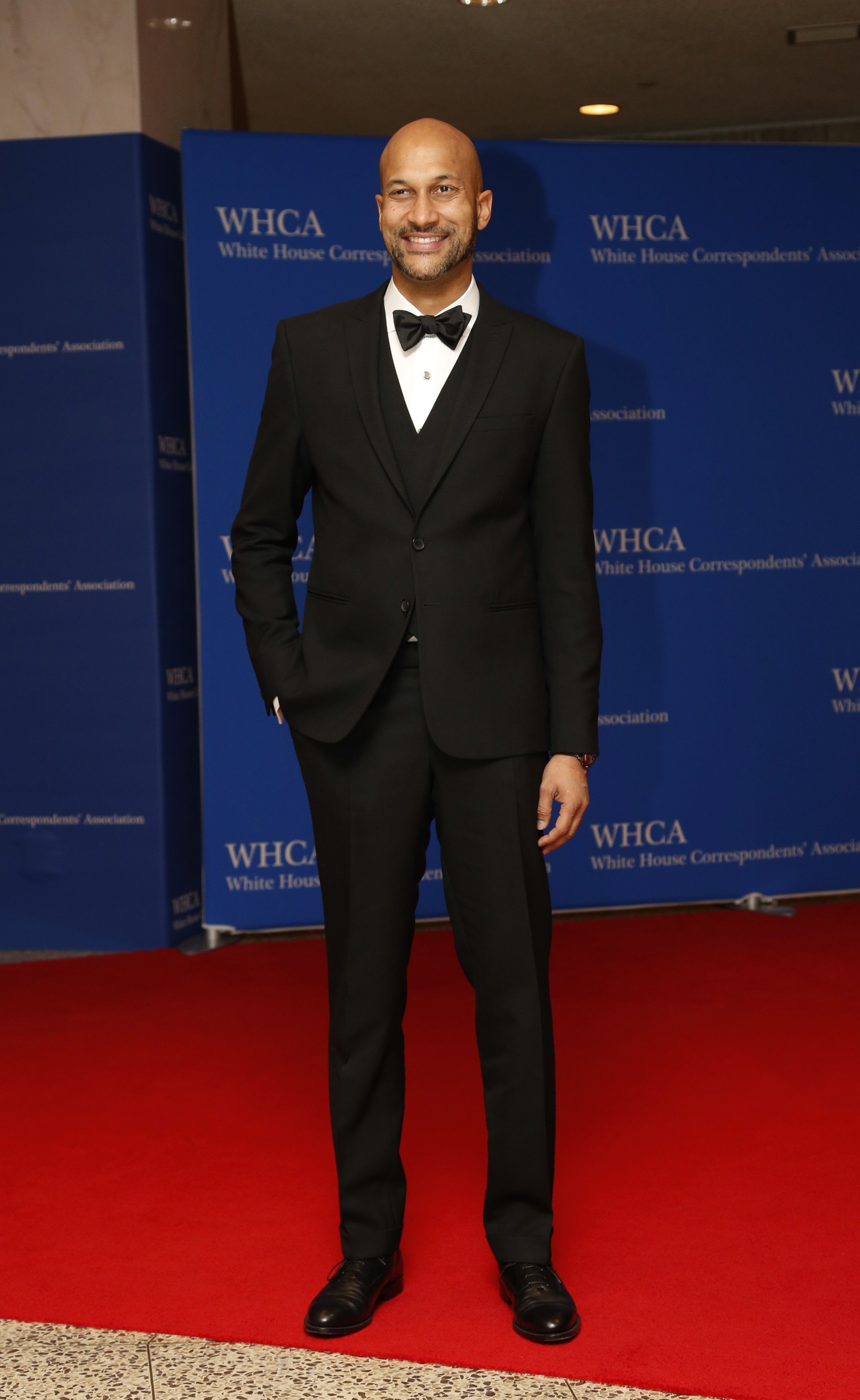 Actor Keegan-Michael Key attends the White House Correspondents' Association Dinner at the Washington Hilton Hotel in Washington on April 30, 2016.
