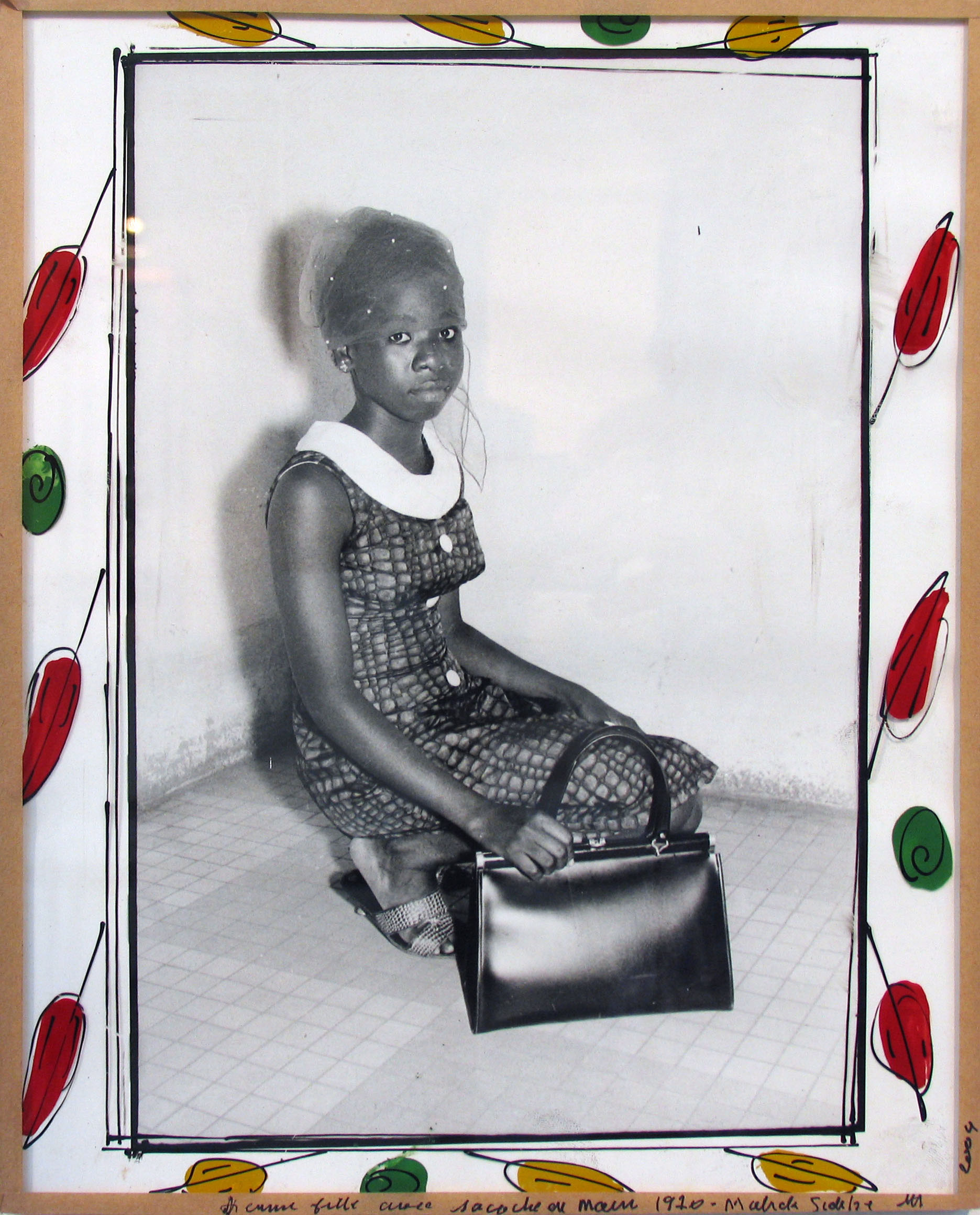 Photograph by Malick Sidibe, Jeune Fille avec, 1970/2004.