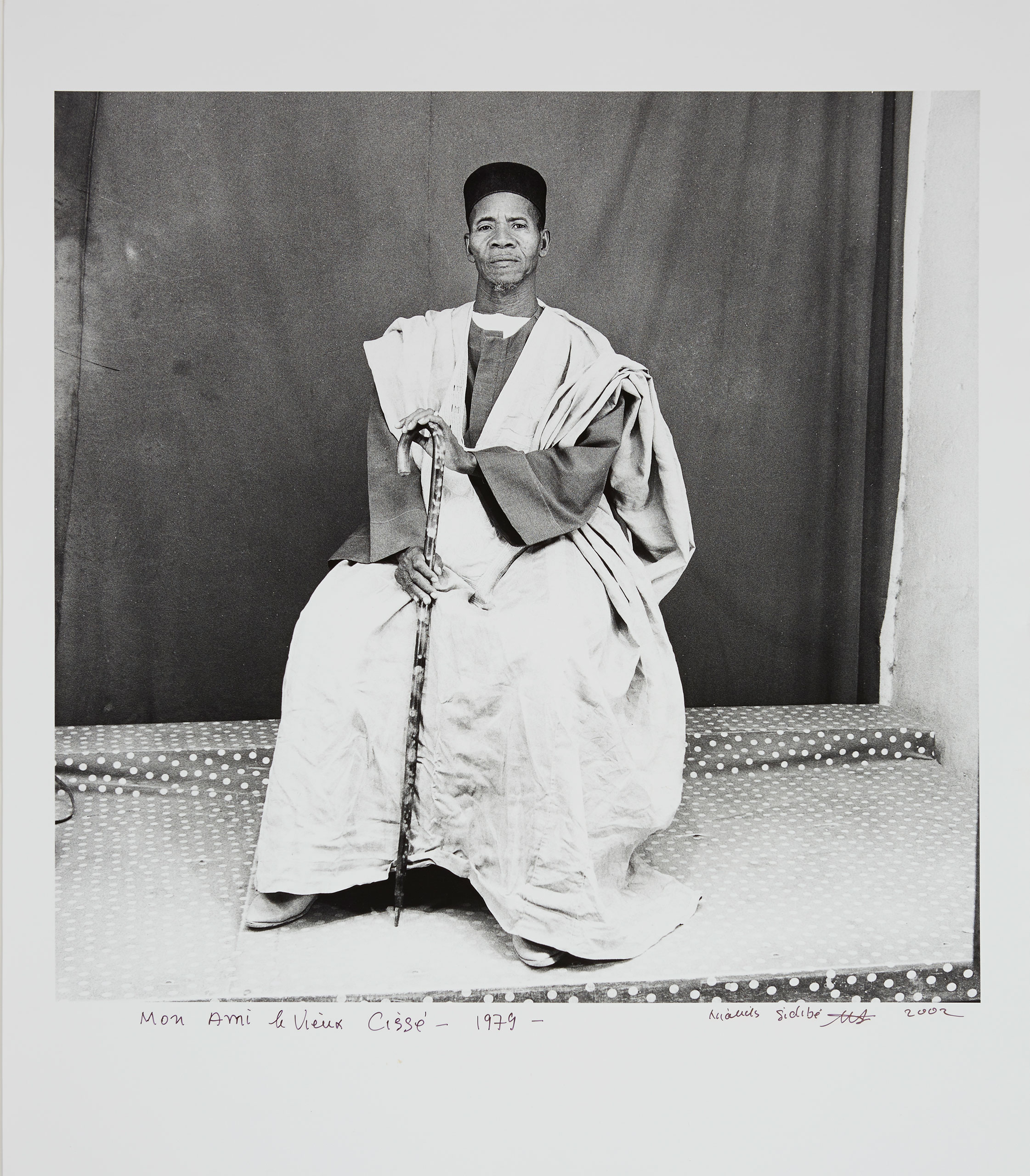 Photograph by Malick Sidibe, Mr. Cissé le pharmacien, 1973, 2001.