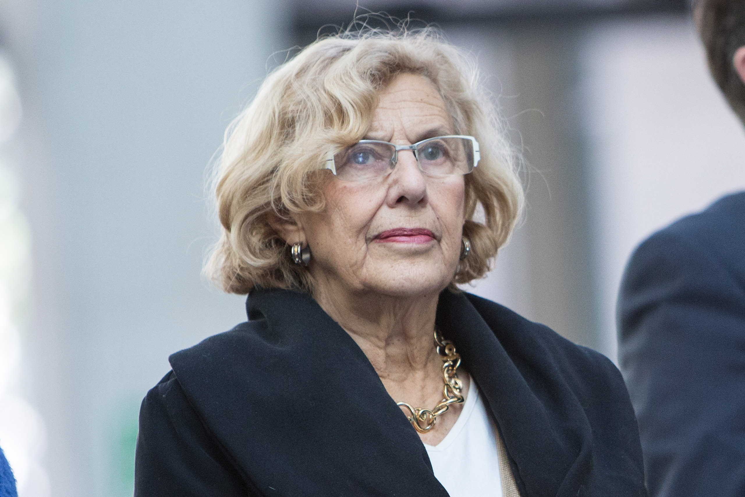 Manuela Carmena  attends a meeting at Cibeles Palace in Madrid, Spain on Nov. 23, 2015. (Pablo Cuadra—Getty Images)
