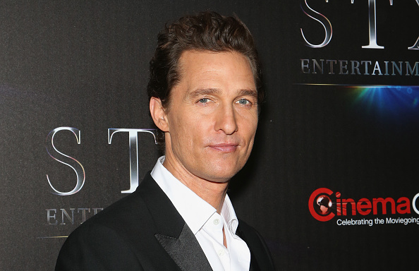 Actor Matthew McConaughey attends STX Entertainment's The State of the Industry: Past, Present and Future at The Colosseum at Caesars Palace during CinemaCon, the official convention of the National Association of Theatre Owners, on April 12, 2016 in Las Vegas, Nevada.