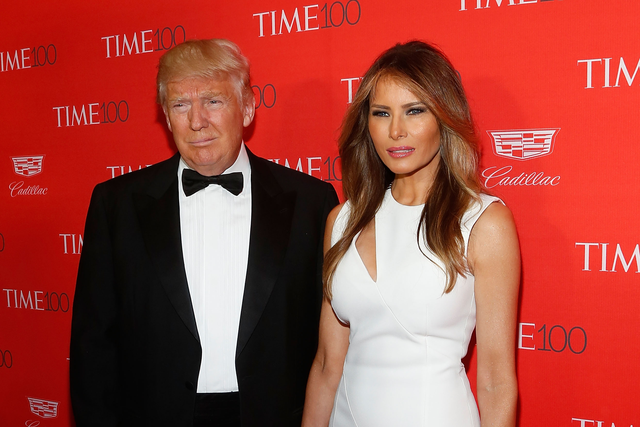 Donald Trump and Melania Trump attend the 2016 Time 100 Gala at Frederick P. Rose Hall, Jazz at Lincoln Center on April 26, 2016 in New York City. (Taylor Hill—FilmMagic/Getty Images)