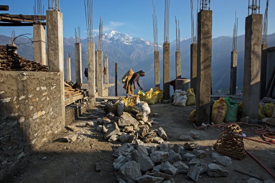 The Himalayan mountain village of Barpak was at the epicenter of the quakes