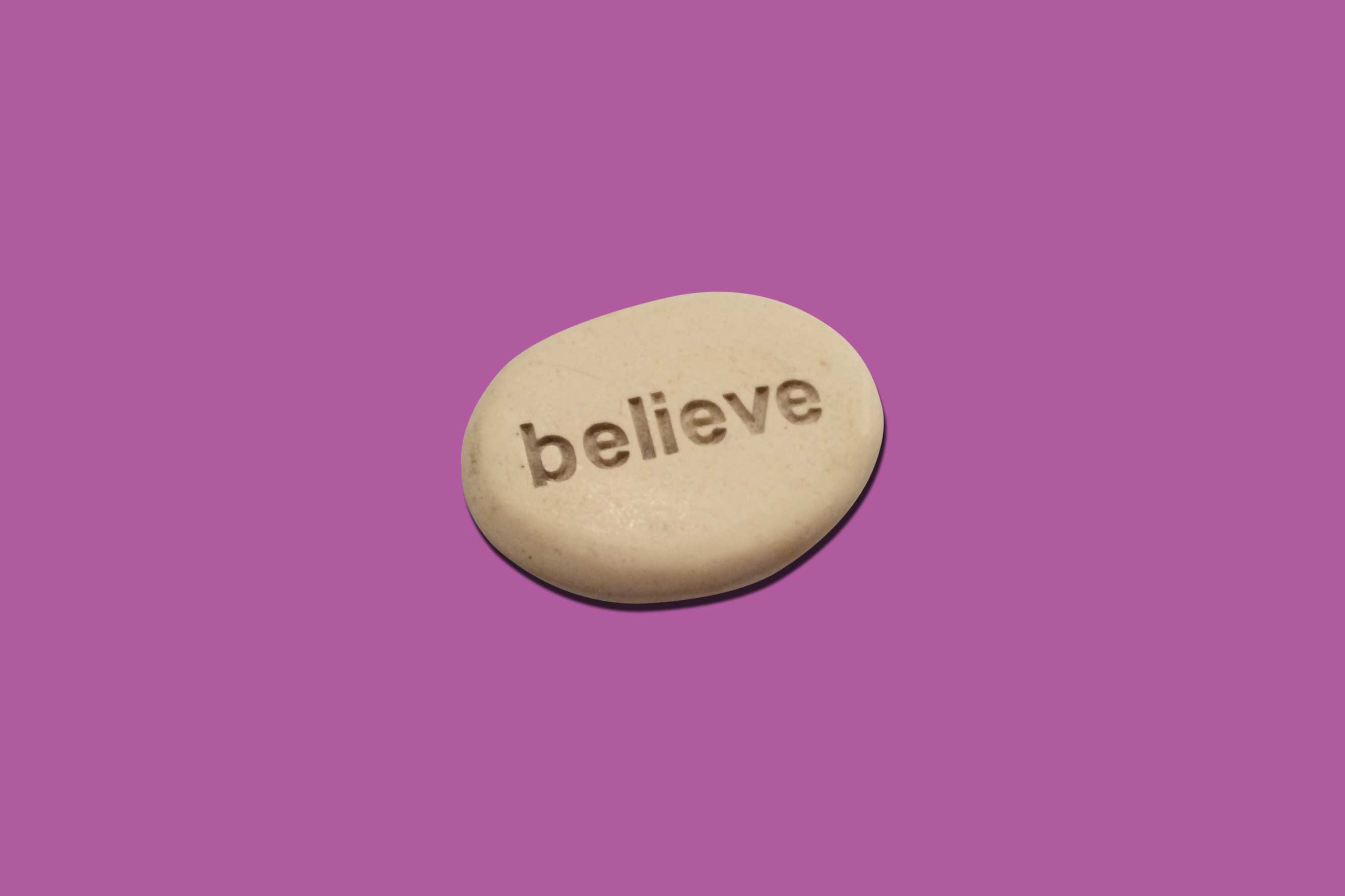 6.  Nikki Haley’s
                              ‘Believe’ Stone: 
                              “I look at it every morning,” says the South Carolina governor. “It reminds me to believe in myself and to believe in the goodness of people.