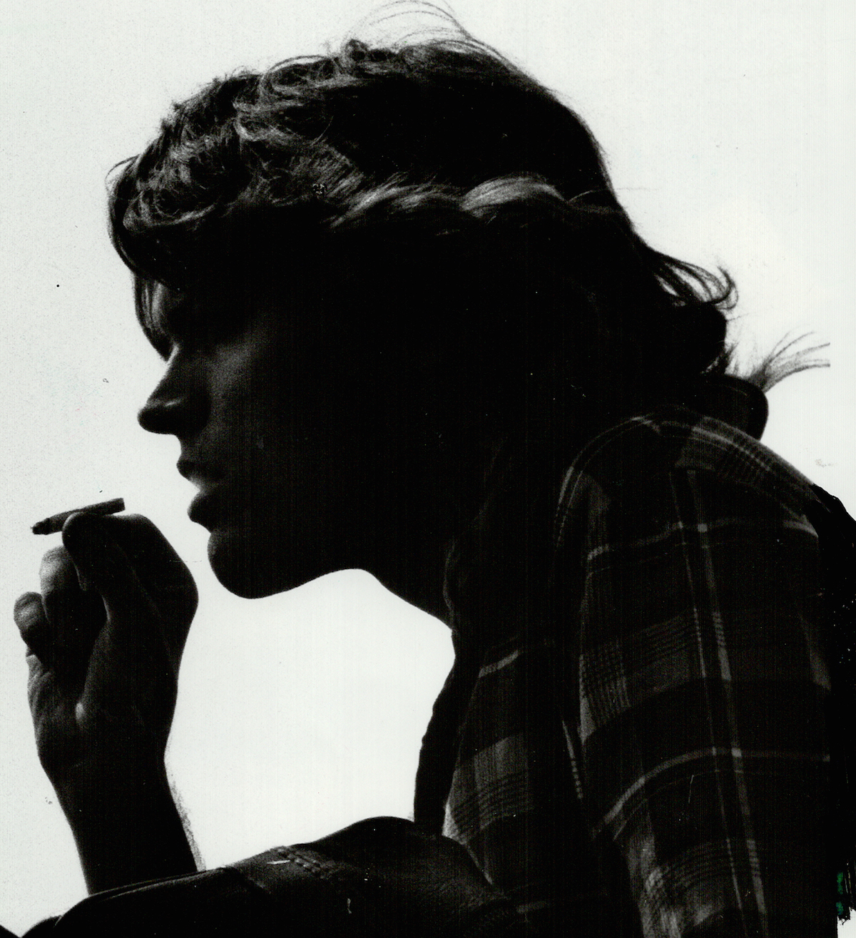 A person smoking marijuana in 1988 (Slaughter—Toronto Public Library/Getty images)